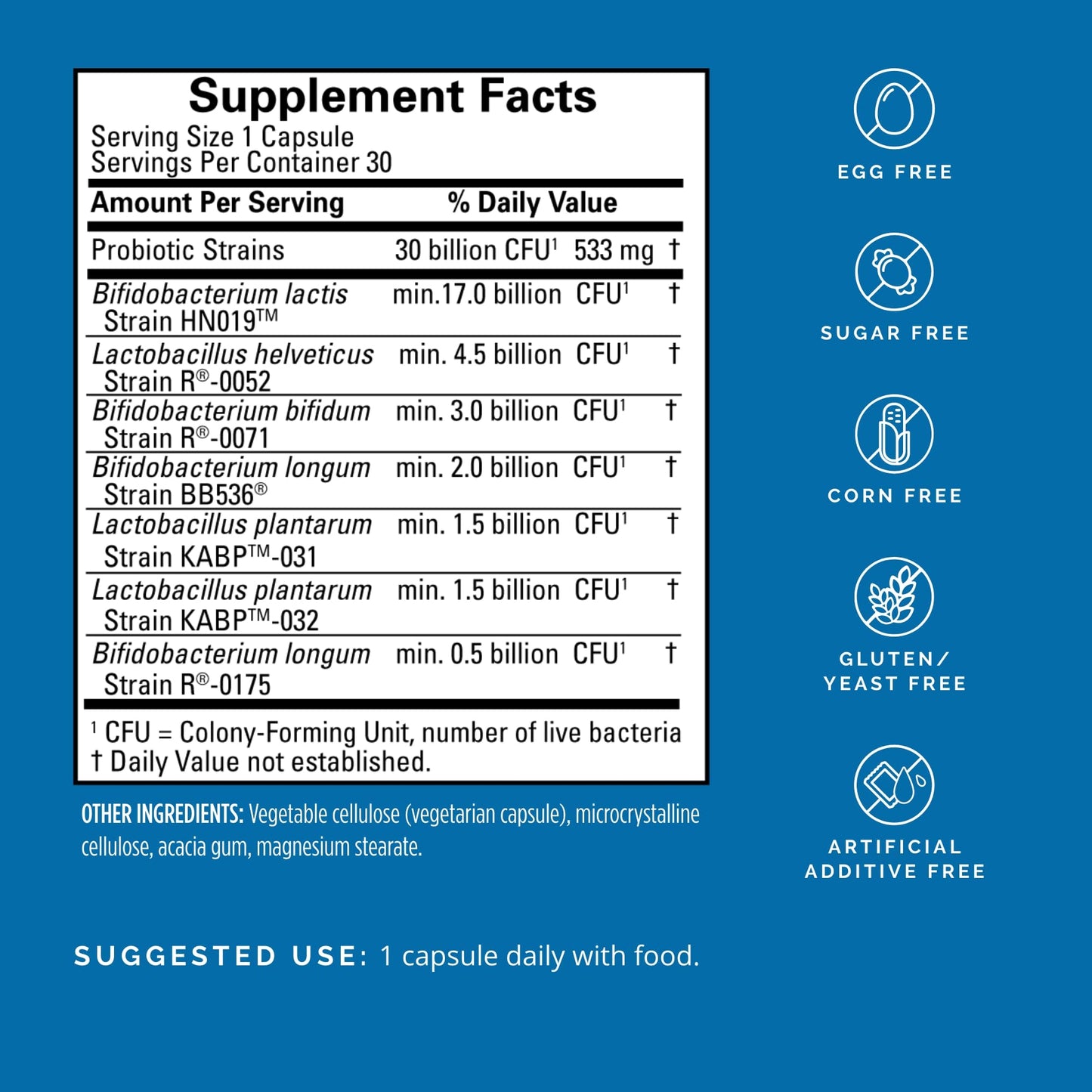BRAINMD Dr Amen ProBrainBiotics MAX 30 Capsules
