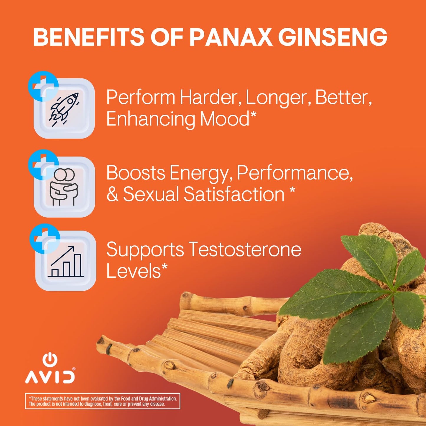 Avid Ginseng Gummies, 60 Count