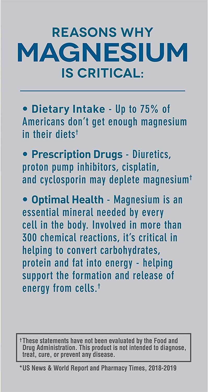 Mag-Ox 400 Magnesium Supplement Tablets 480