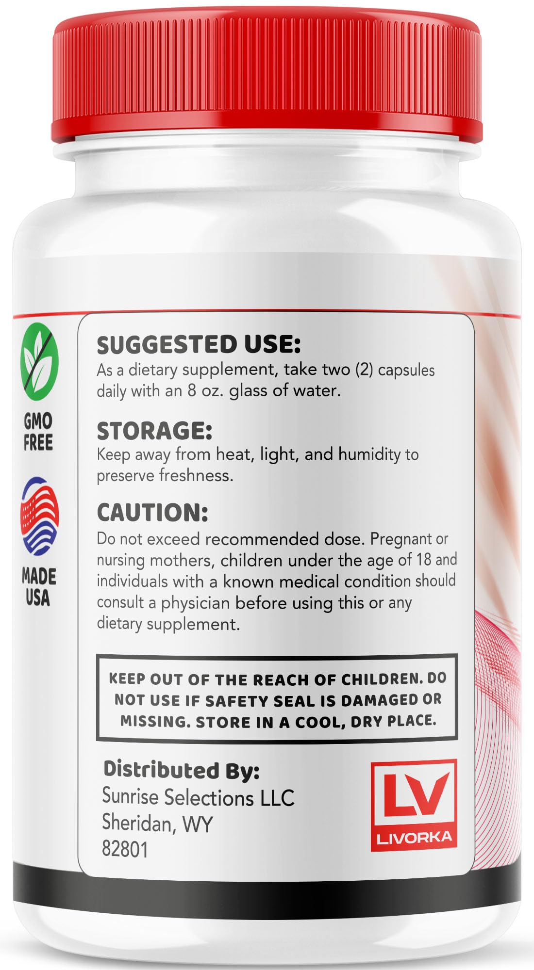 LIVORKA Blood Fix Capsules 300 Capsules