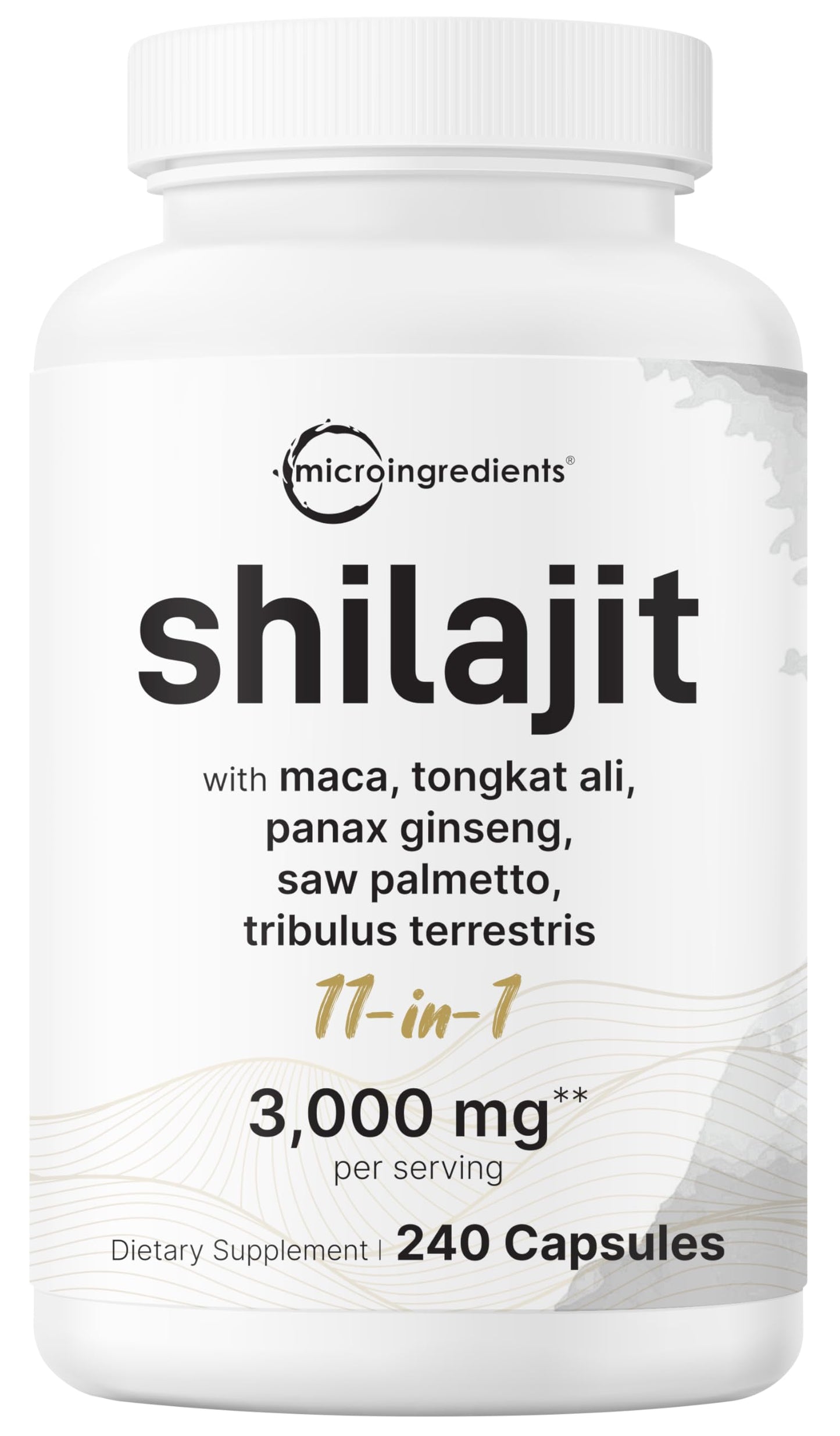 Micro Ingredients Shilajit 11-in-1 Complex for Men & Women Capsules, 240