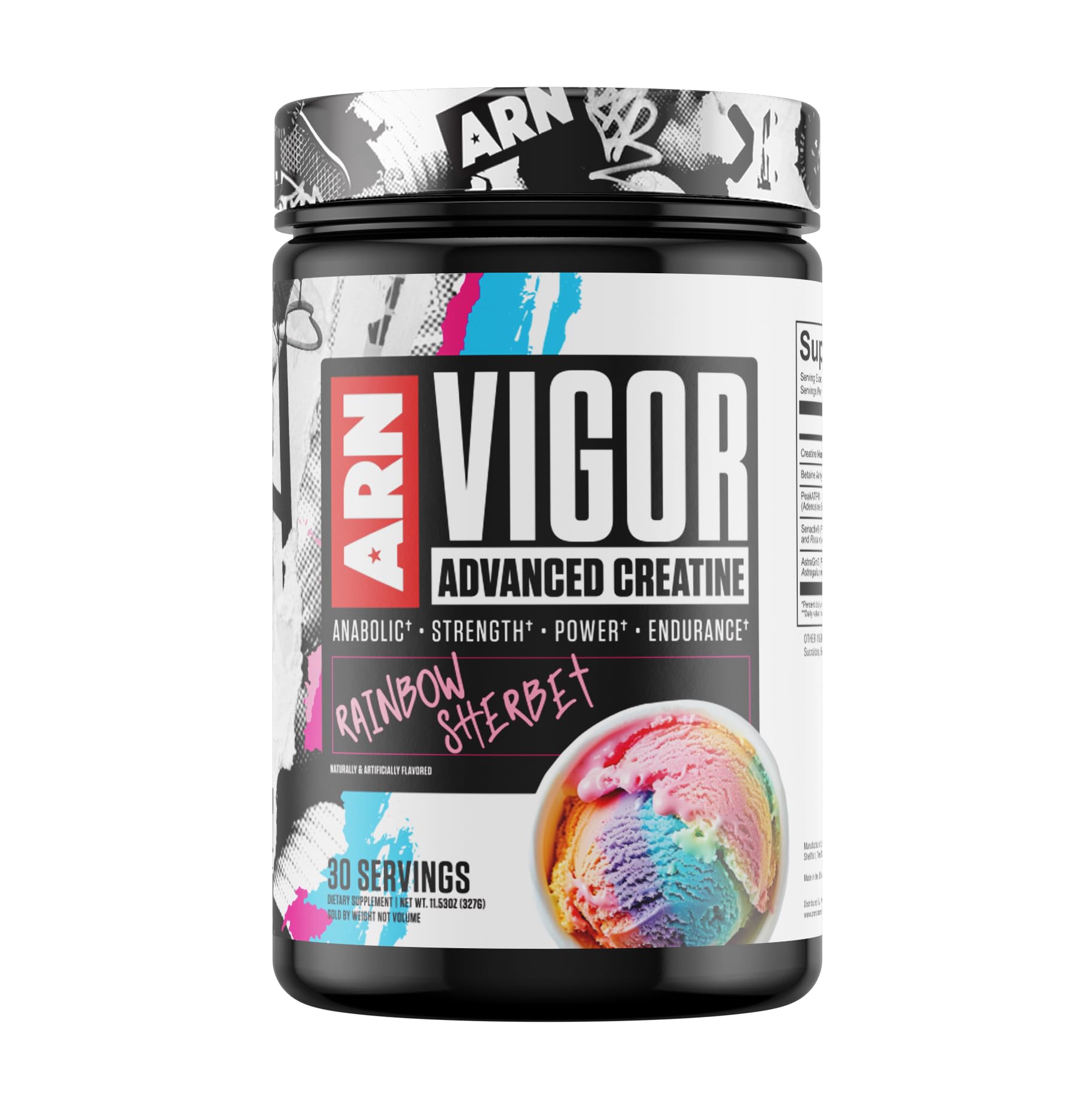 Arms Race Nutrition Vigor Advanced Creatine Formula Powder 11.53 Ounce