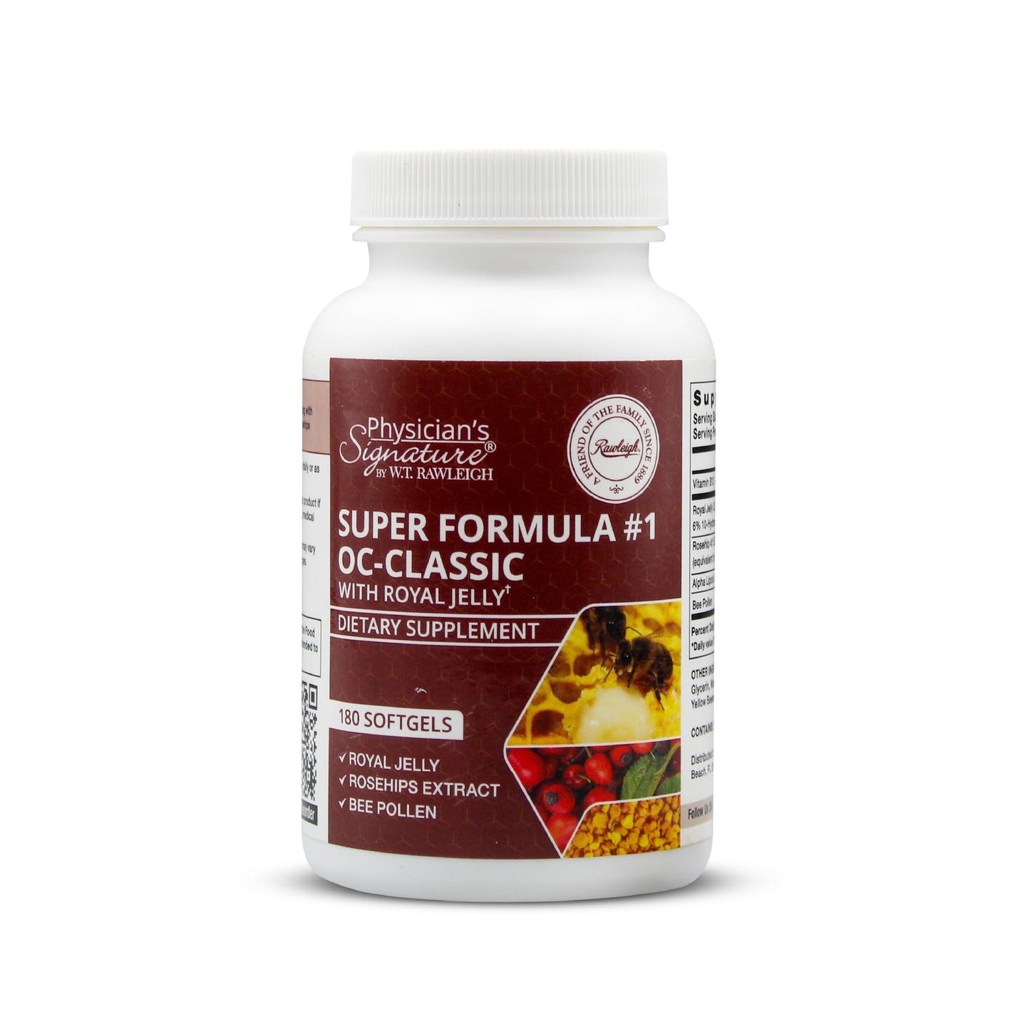 Rawleigh Super Formula No. 1 OC Classic Softgels, 180 Count