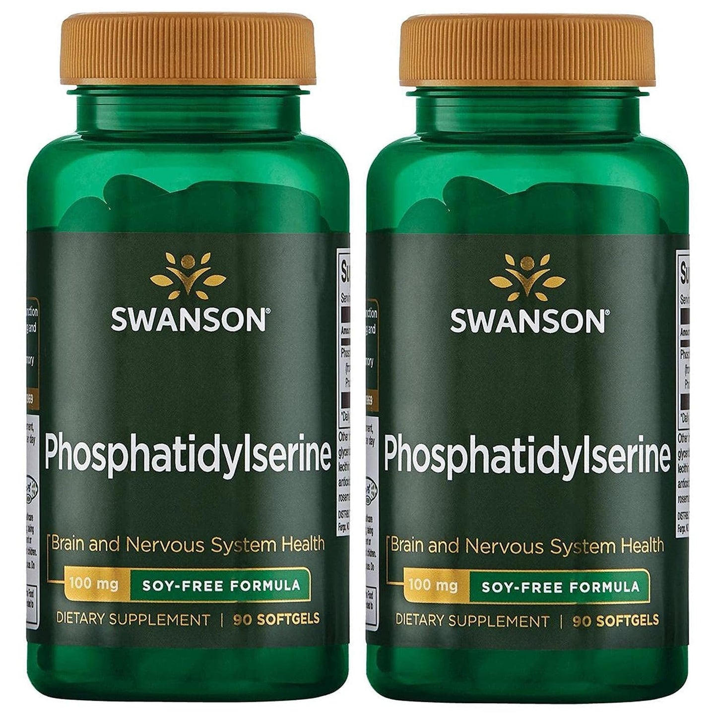 Swanson Phosphatidylserine 100 mg Softgels 180 Count