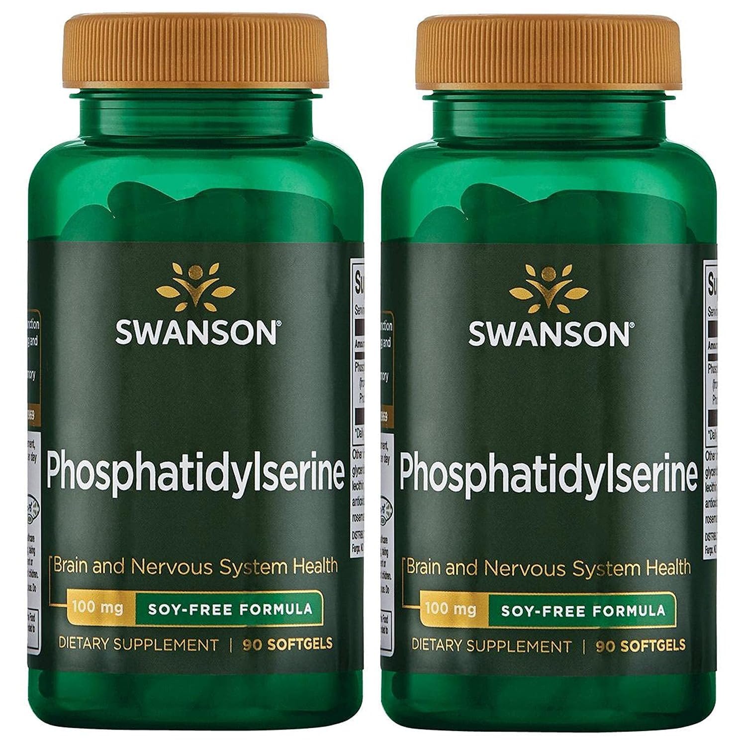 Swanson Phosphatidylserine 100 mg Softgels 180 Count