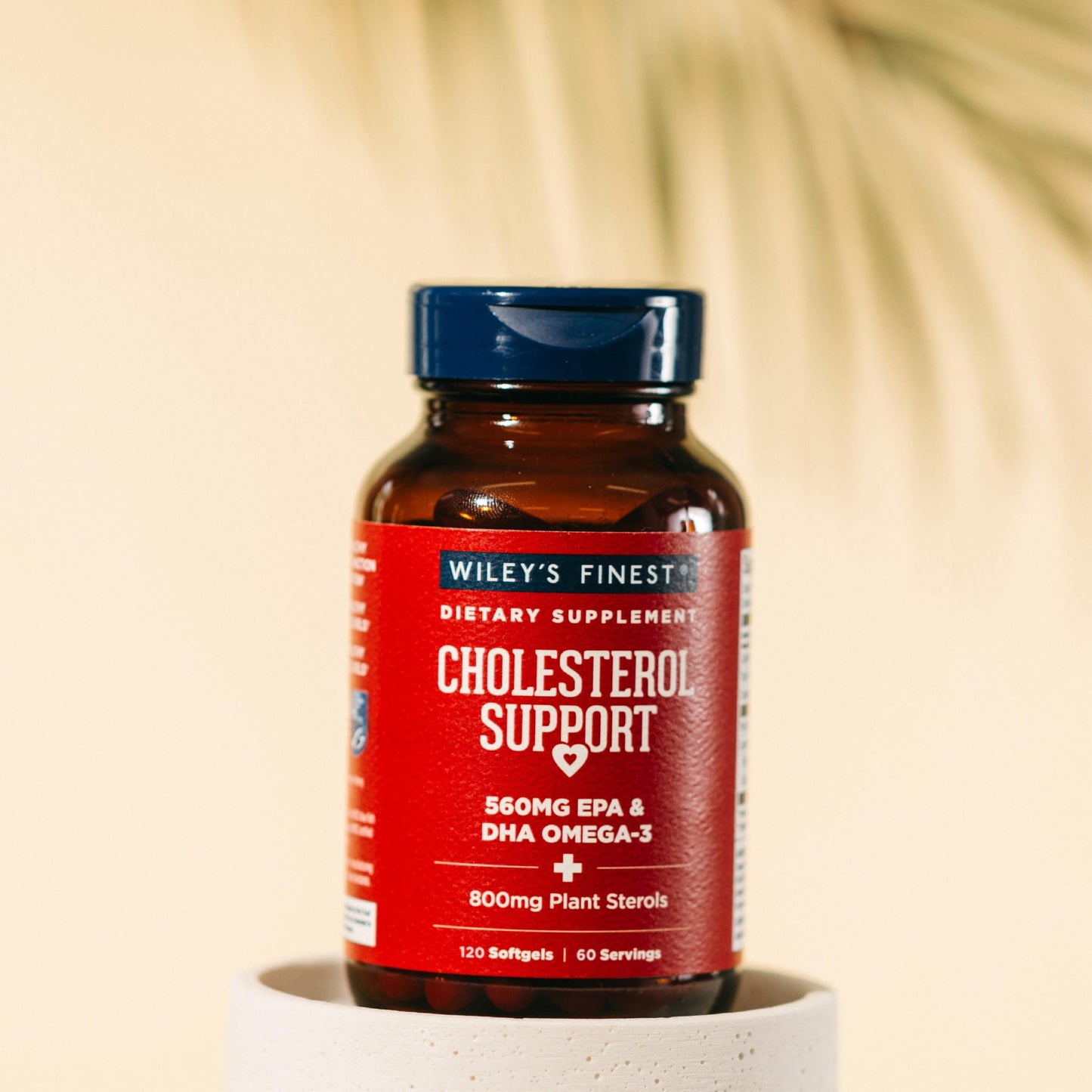 Wiley's Finest Wild Alaskan Cholesterol Support Softgels 120