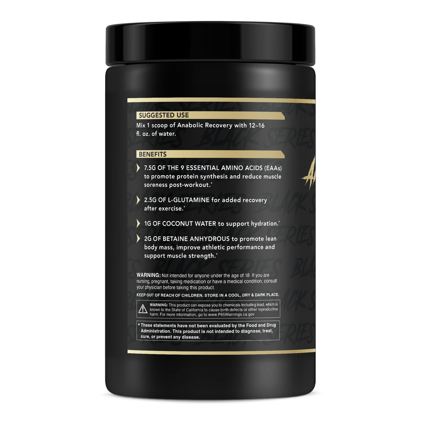 Anabolic Warfare Anabolic Recovery Essential Amino Acids Post Workout Recovery Premium Hydration Build Muscle Fruit Explosion Powder 18.7
