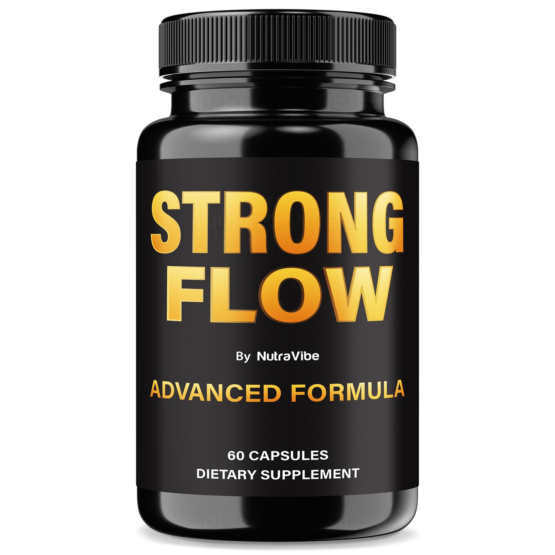 NutraVibe Strong Flow Prostate Support Capsules 60 Count