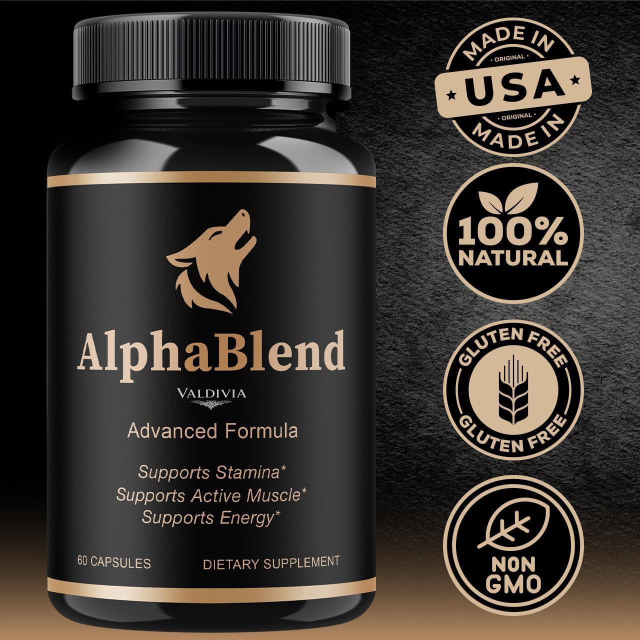 Valdivia Alpha Blend Capsules, 180 Capsules