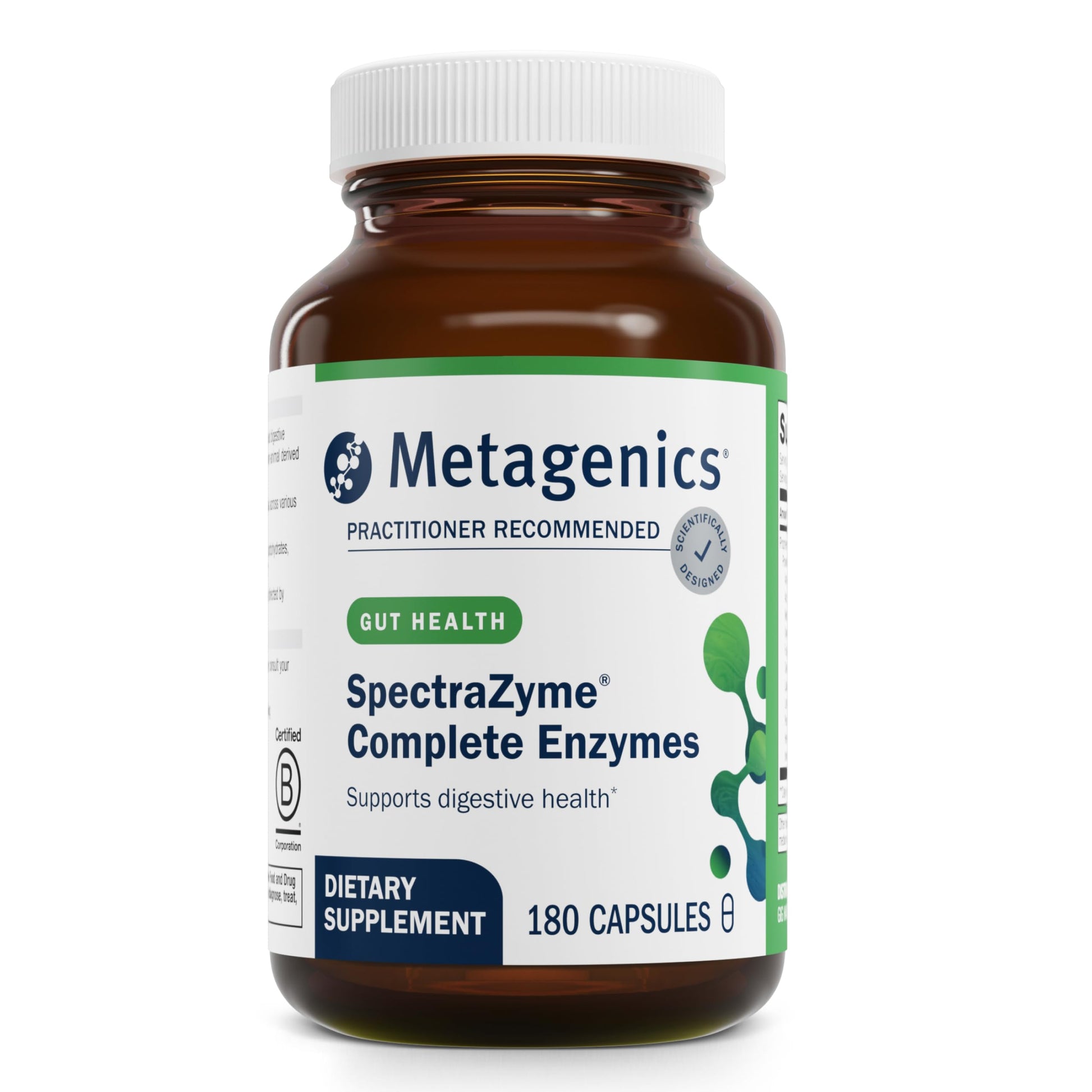 Metagenics SpectraZyme Enzyme Complex Capsule, 180 Capsules