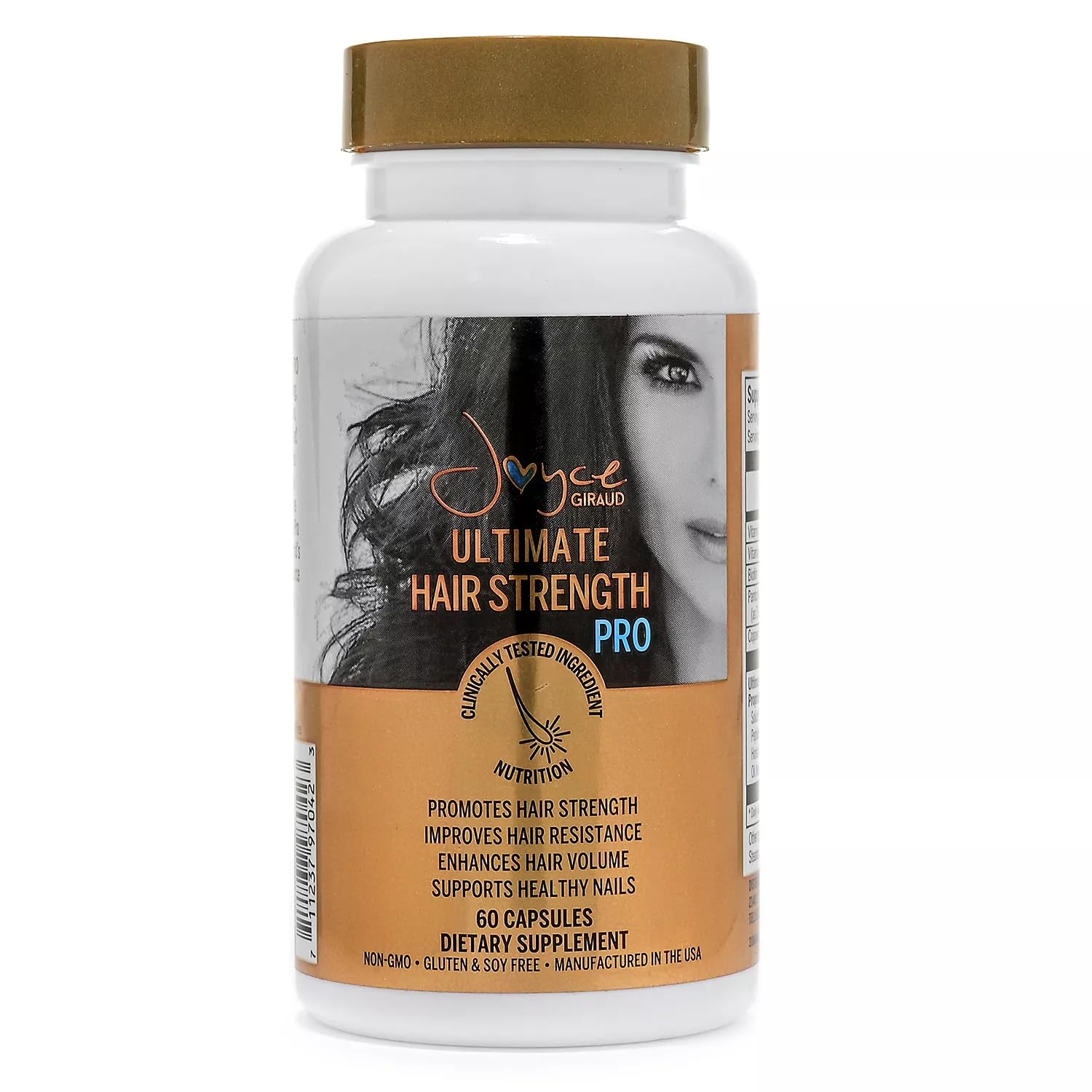Miracle Elixir Collection Joyce Giraud Ultimate Hair Strength Supplements 60 Capsules