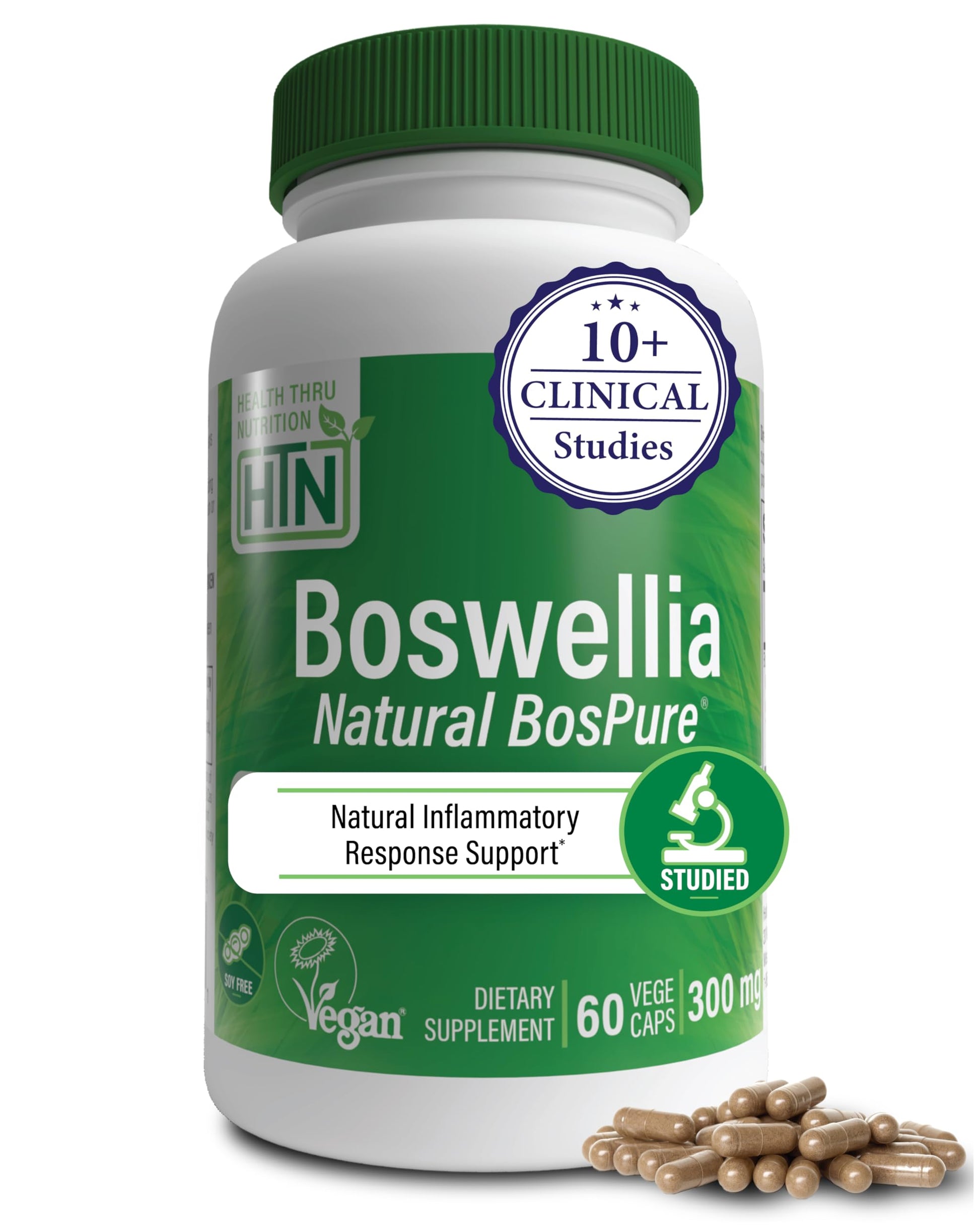Health Thru Nutrition Boswellia 300mg Capsules, 60 Count