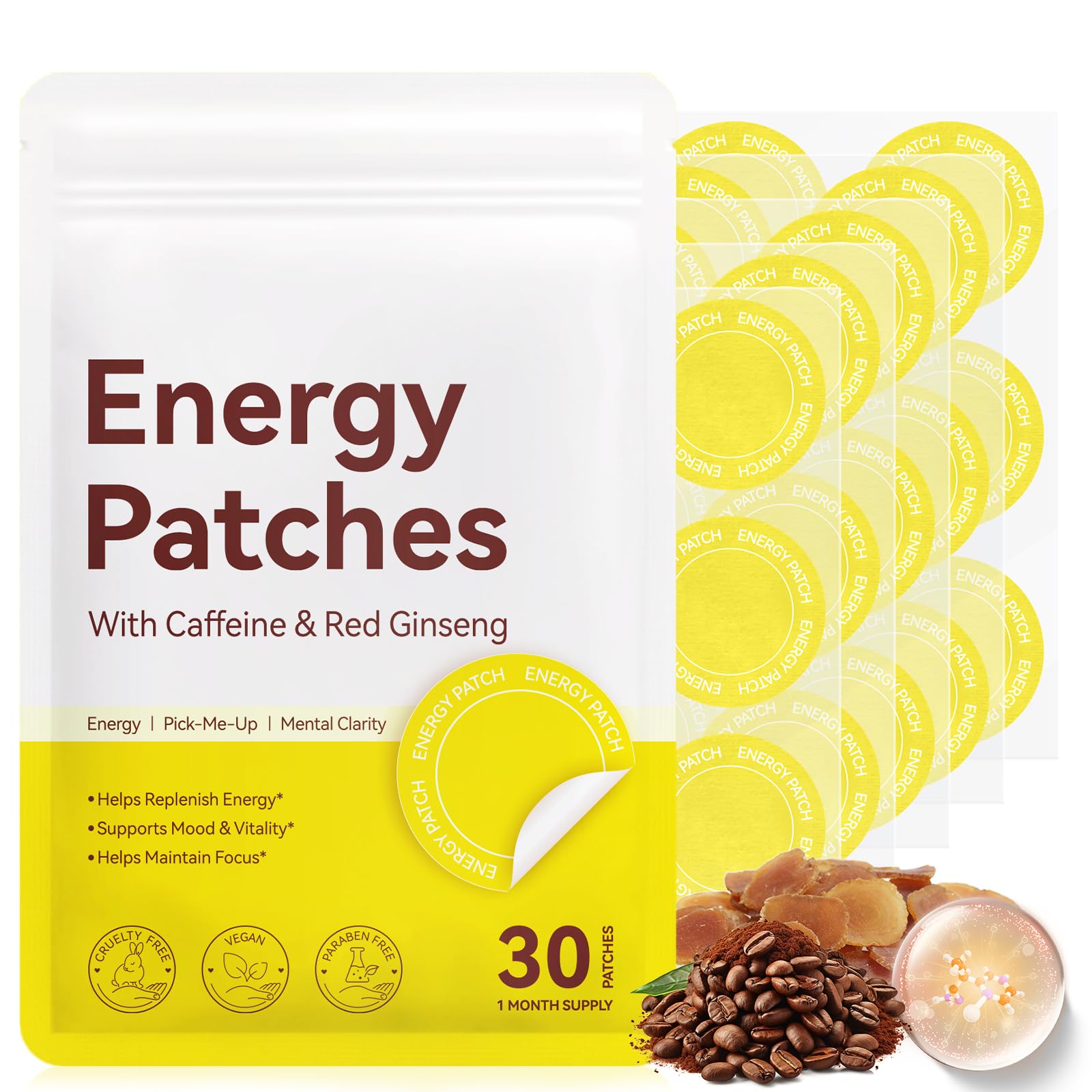 NBTREKTIE Energy Patches 30 Tablets