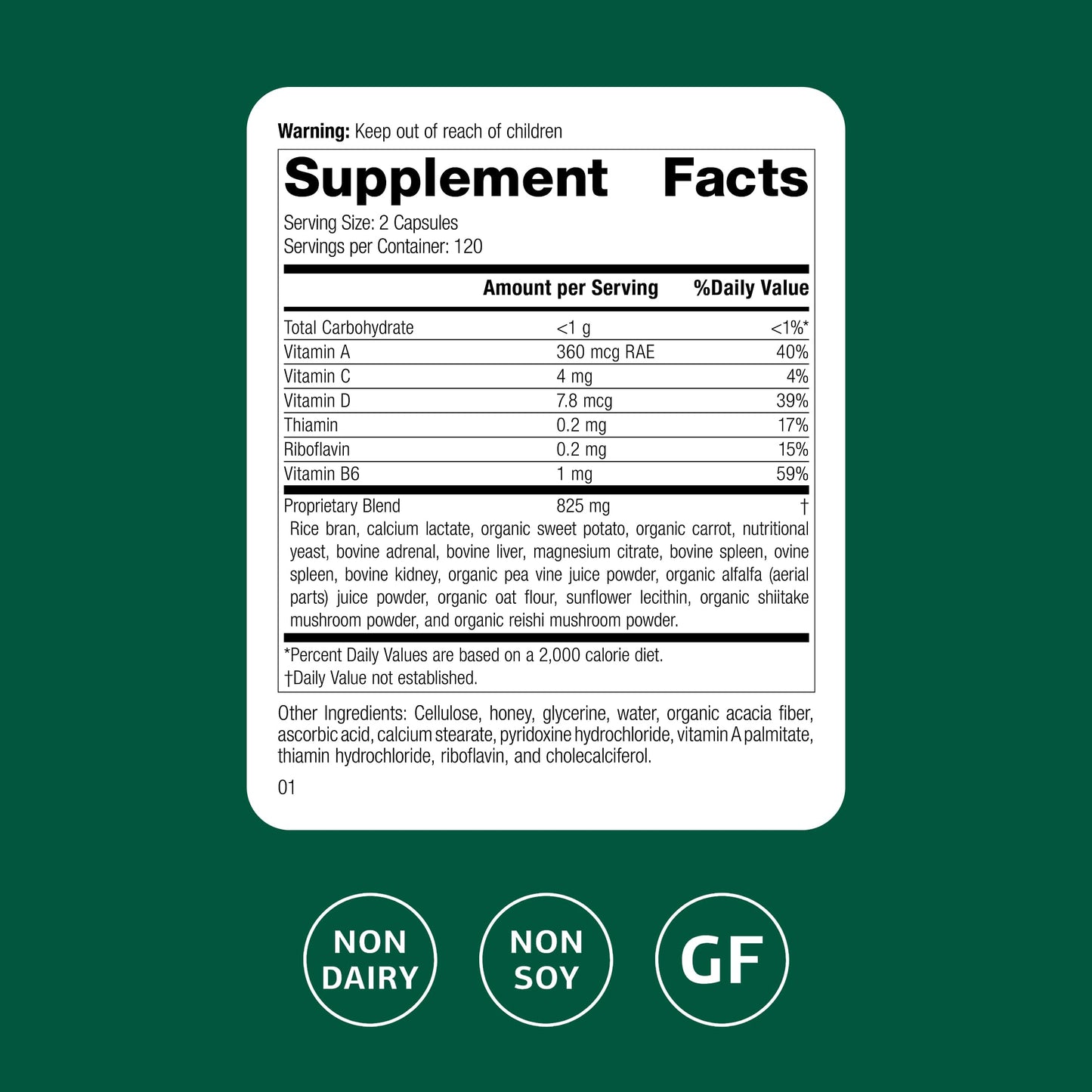 Standard Process Inc. Catalyn Gluten Free, 240 Capsules