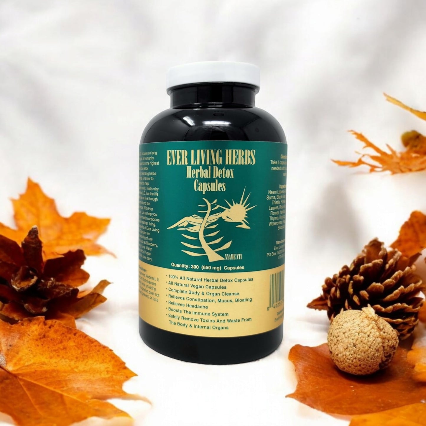 Ever Living Herbs Herbal Detox Capsules 300