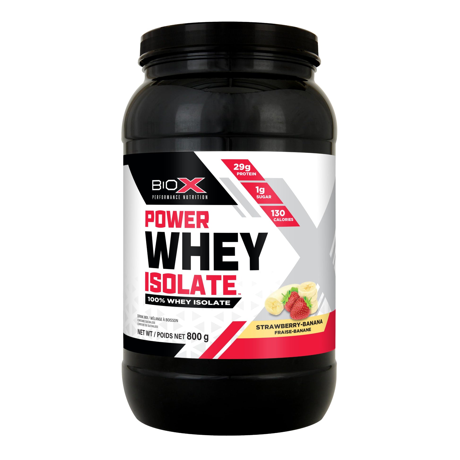 BIOX PERFORMANCE NUTRITION BioX Power Whey Isolate Protein Powder 28.8 oz