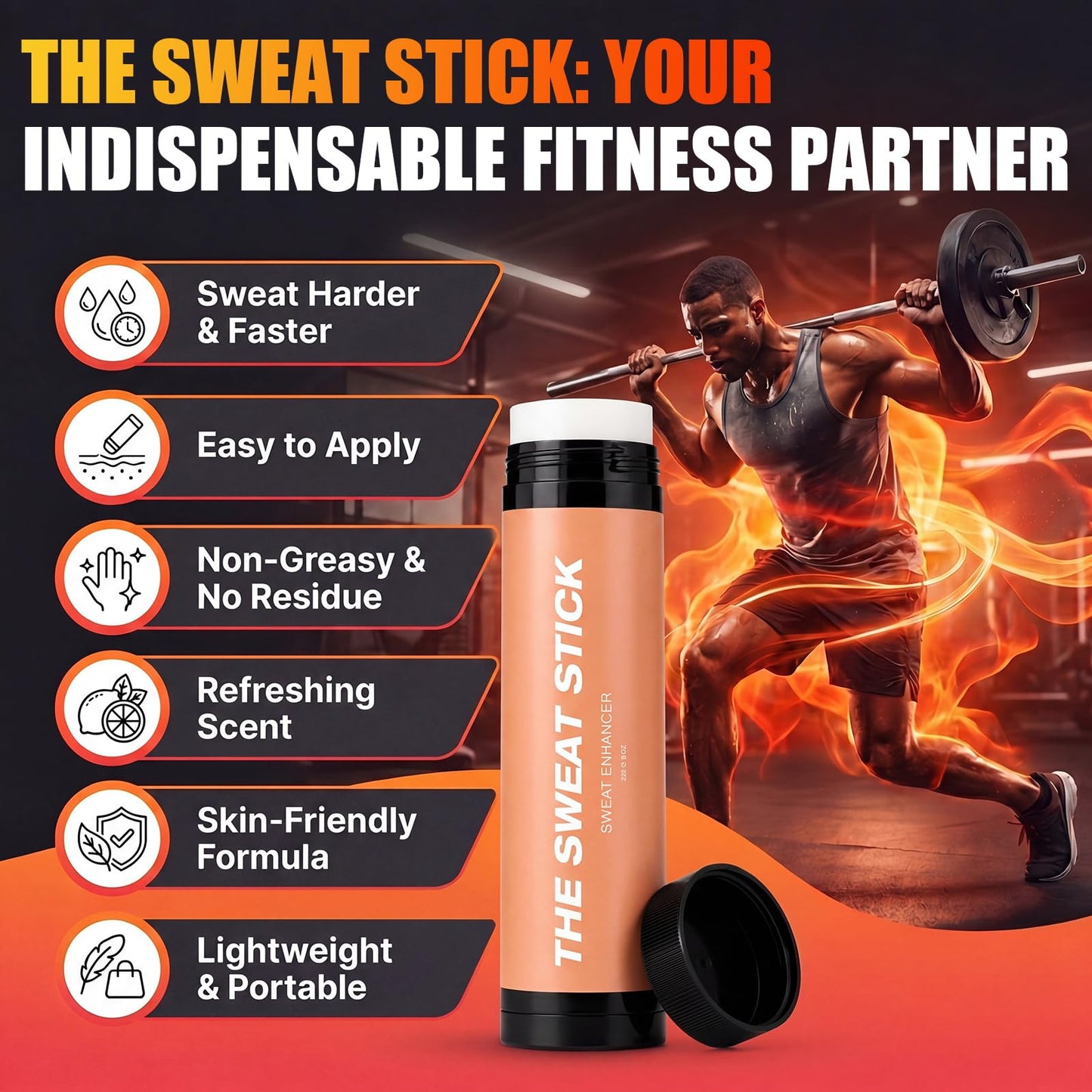Demissle Sweat Gel Stick Roll-On, 1 Count