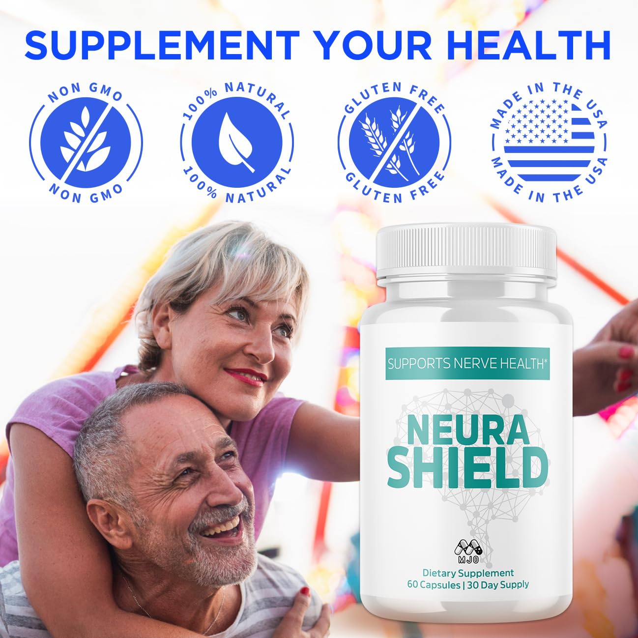 MJO Neura Shield Capsules, 180 Capsules
