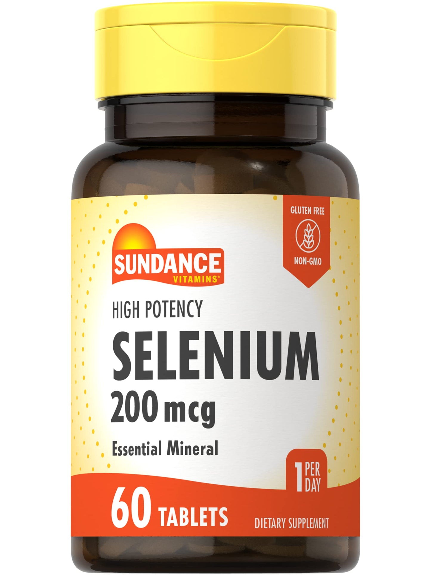 Sundance Selenium 200 mcg Supplement Tablet, 60 Count