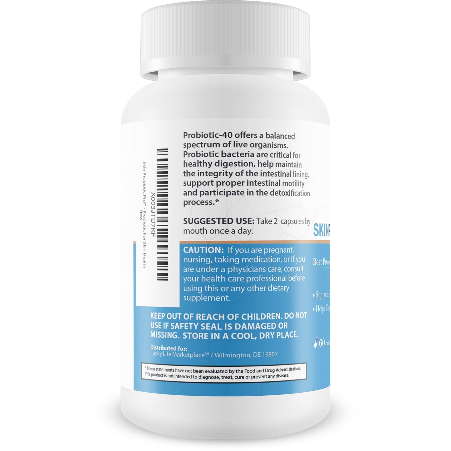 Generic Skin Probiotic Pro Capsule 1 Count