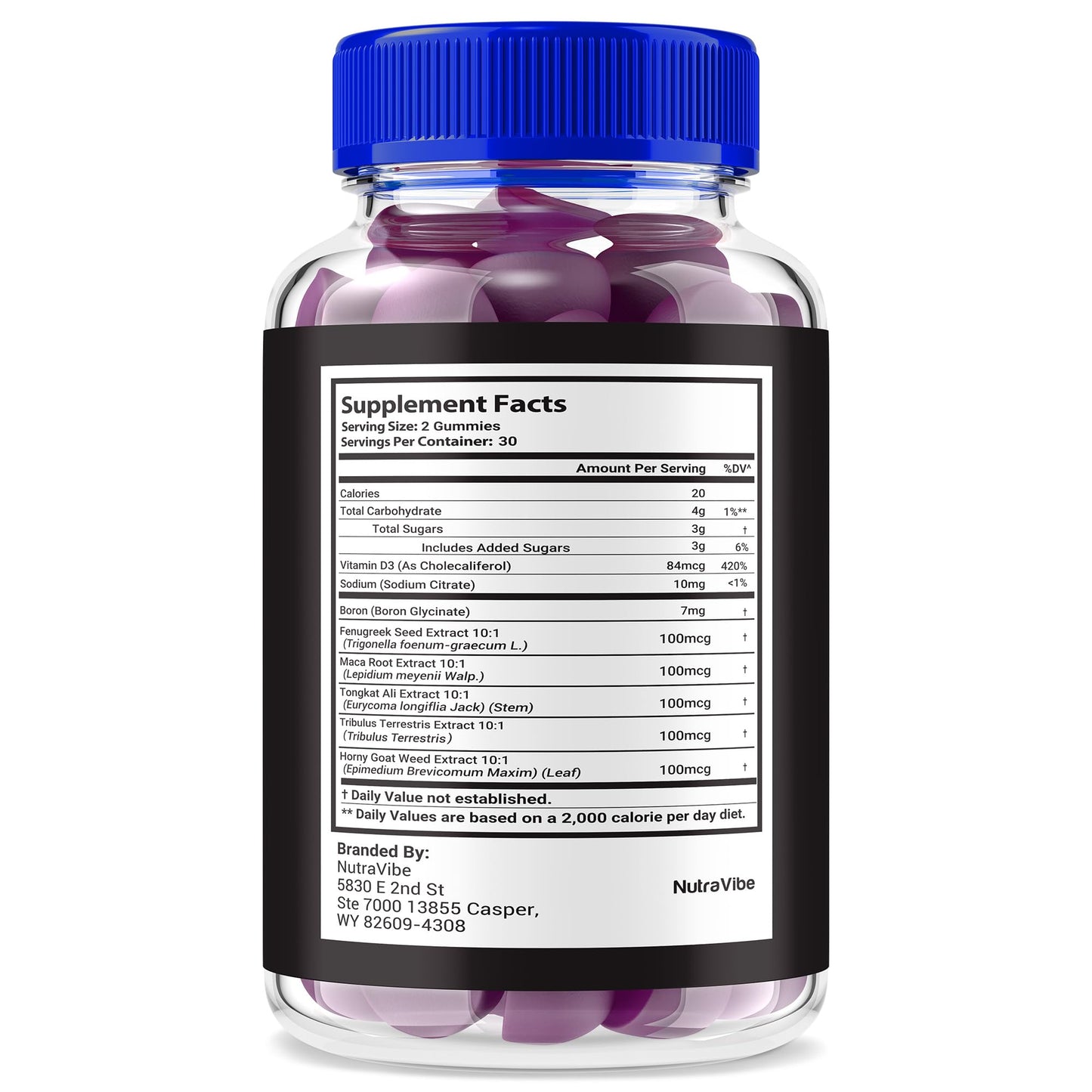 NutraRize Dominator Gummies 180 Gummies
