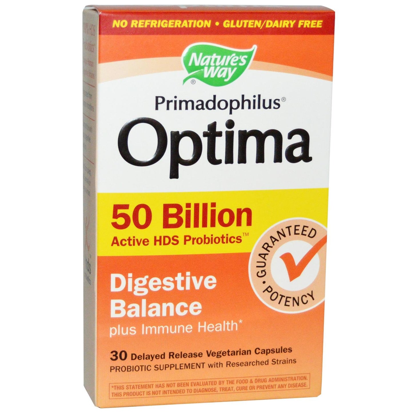 Nature's Way Primadophilus Optima Bal5 Capsules 30 Count