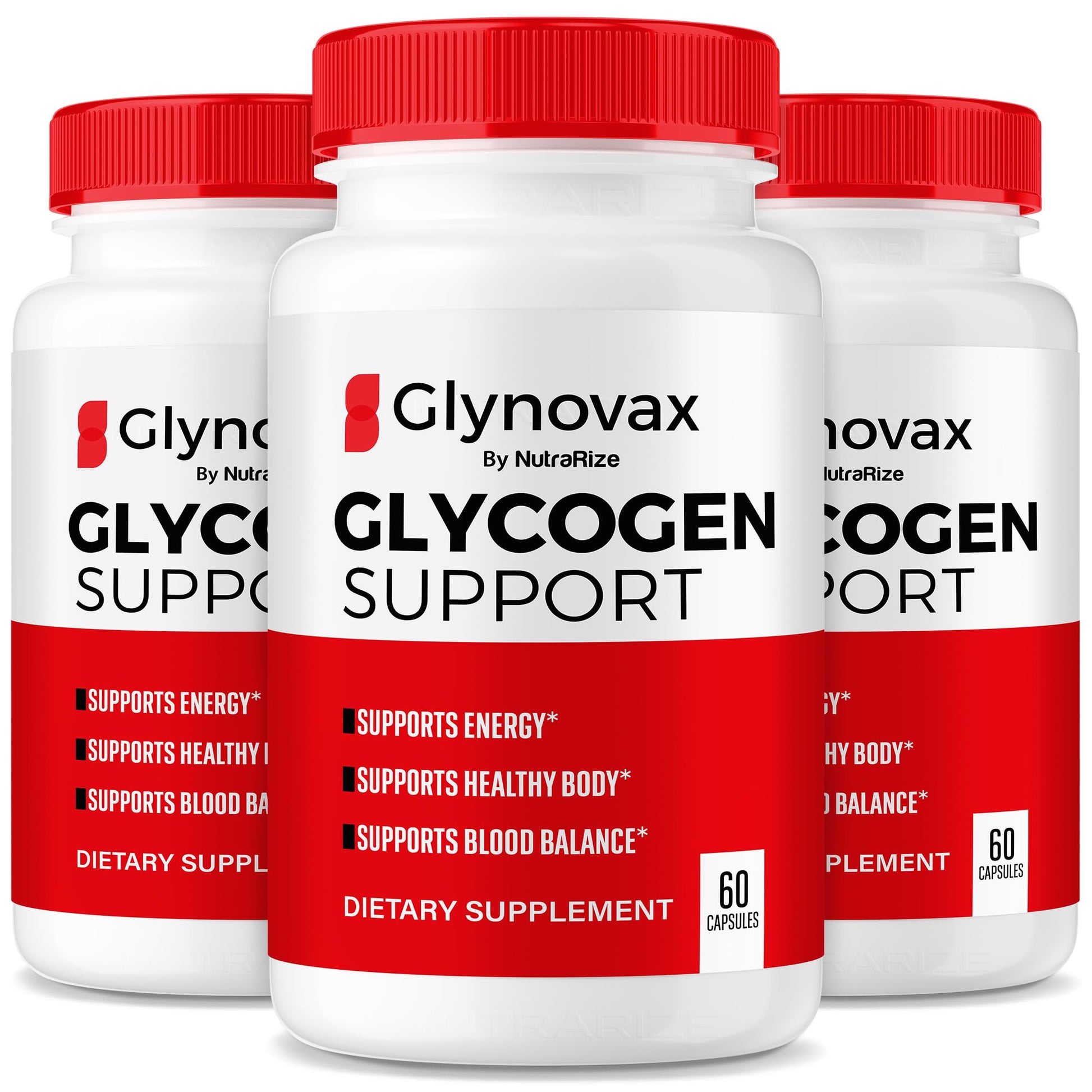 NutraRize Glynovax Glycogen Support Formula Capsules 180 Capsules
