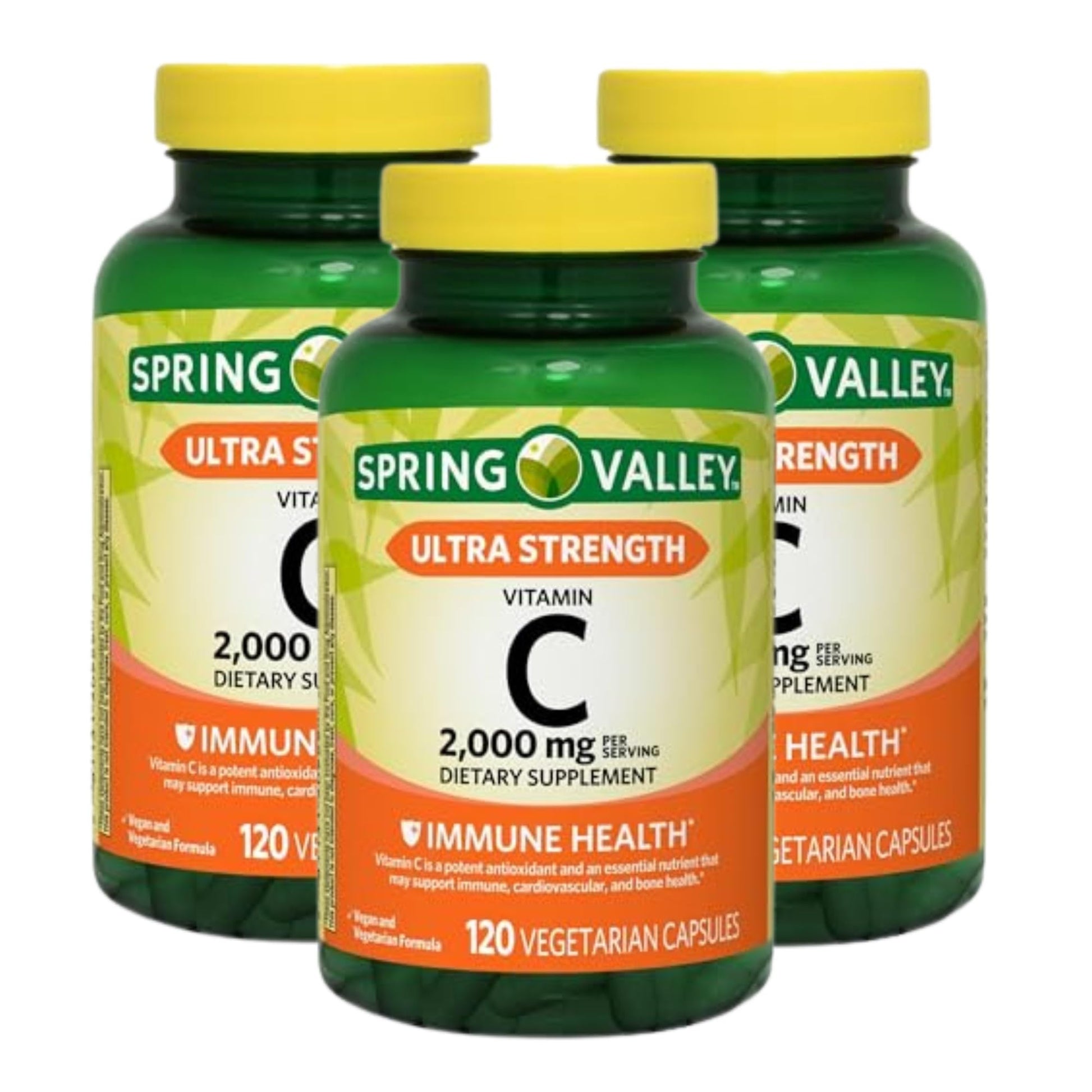 Unique Bundle Store Ultra Strength Vitamin C 2000mg, 360 Capsules