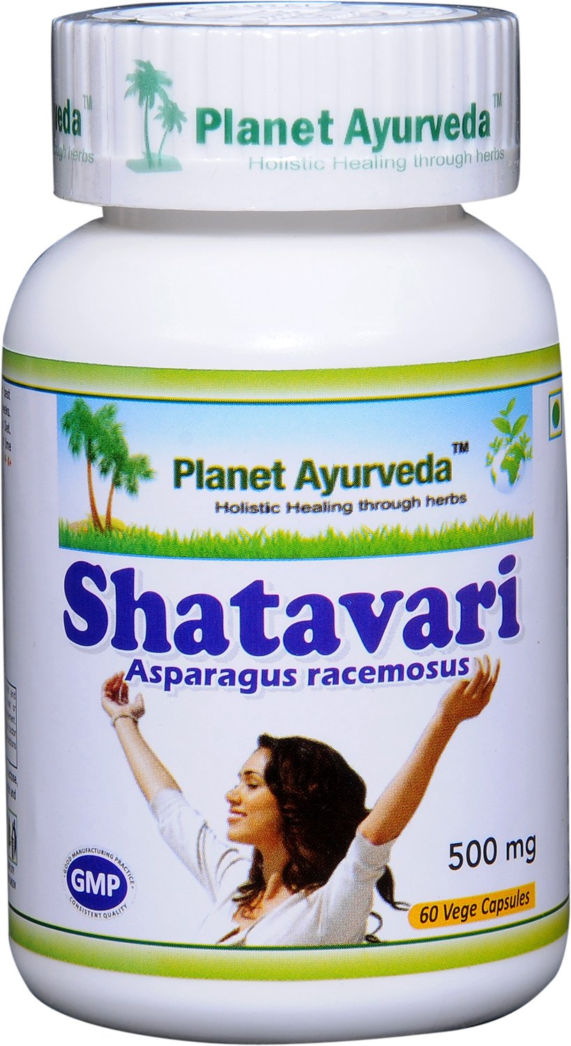 Planet Ayurveda Shatavari Capsules Pack of 2