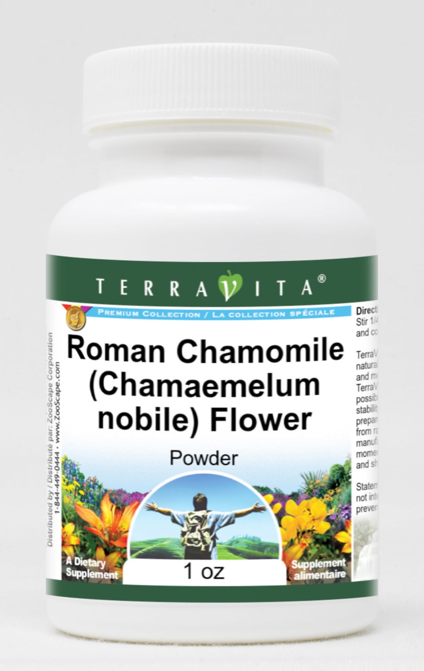 Terravita Roman Chamomile Flower Powder, 1 oz