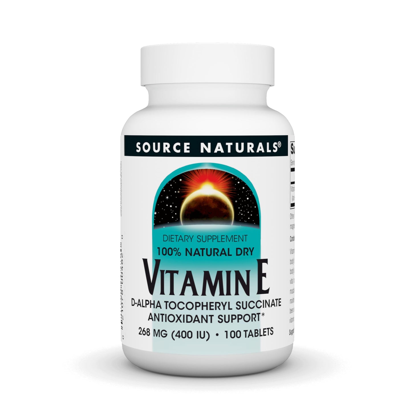 Source Naturals Vitamin E 400 IU, 100 Tablets