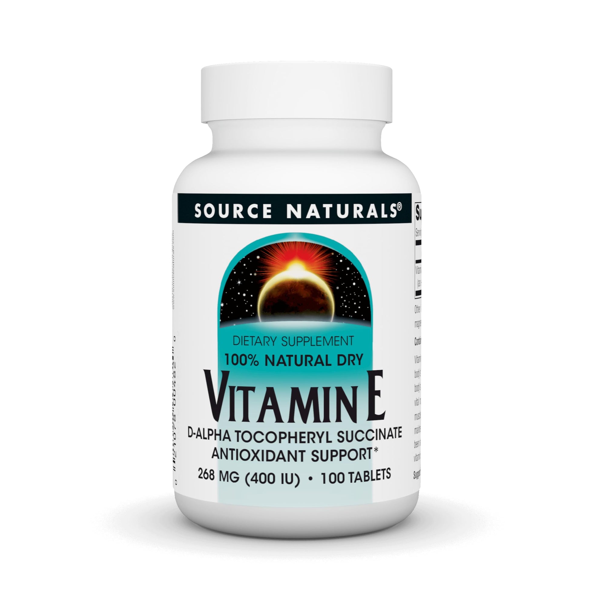 Source Naturals Vitamin E 400 IU, 100 Tablets