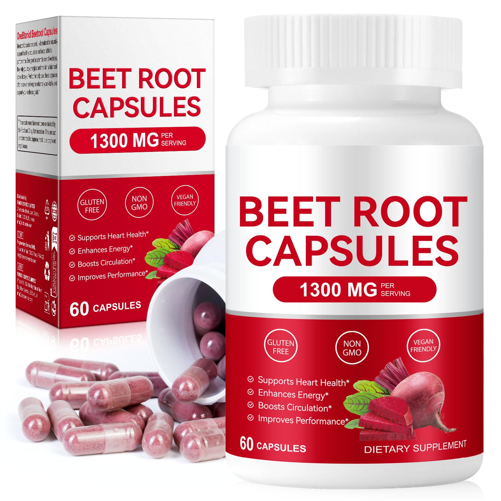Valleylux Beet Root Capsules 60
