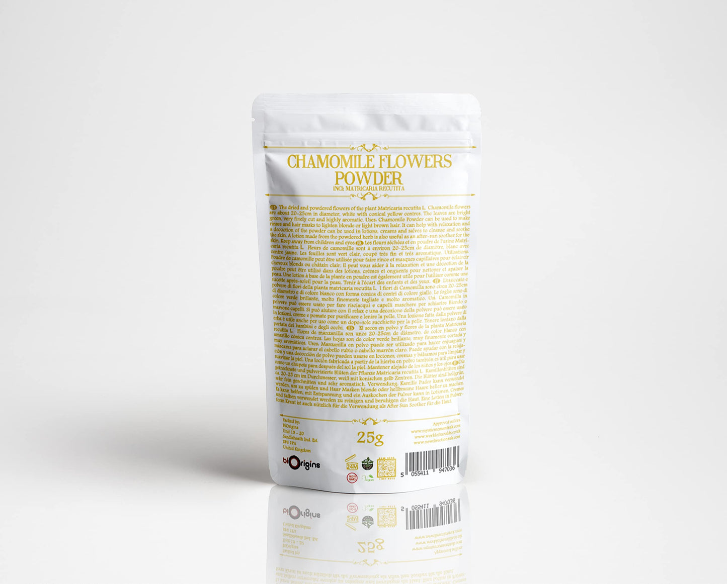 Mystic Moments Chamomile Flowers Powder 1.76 Ounce