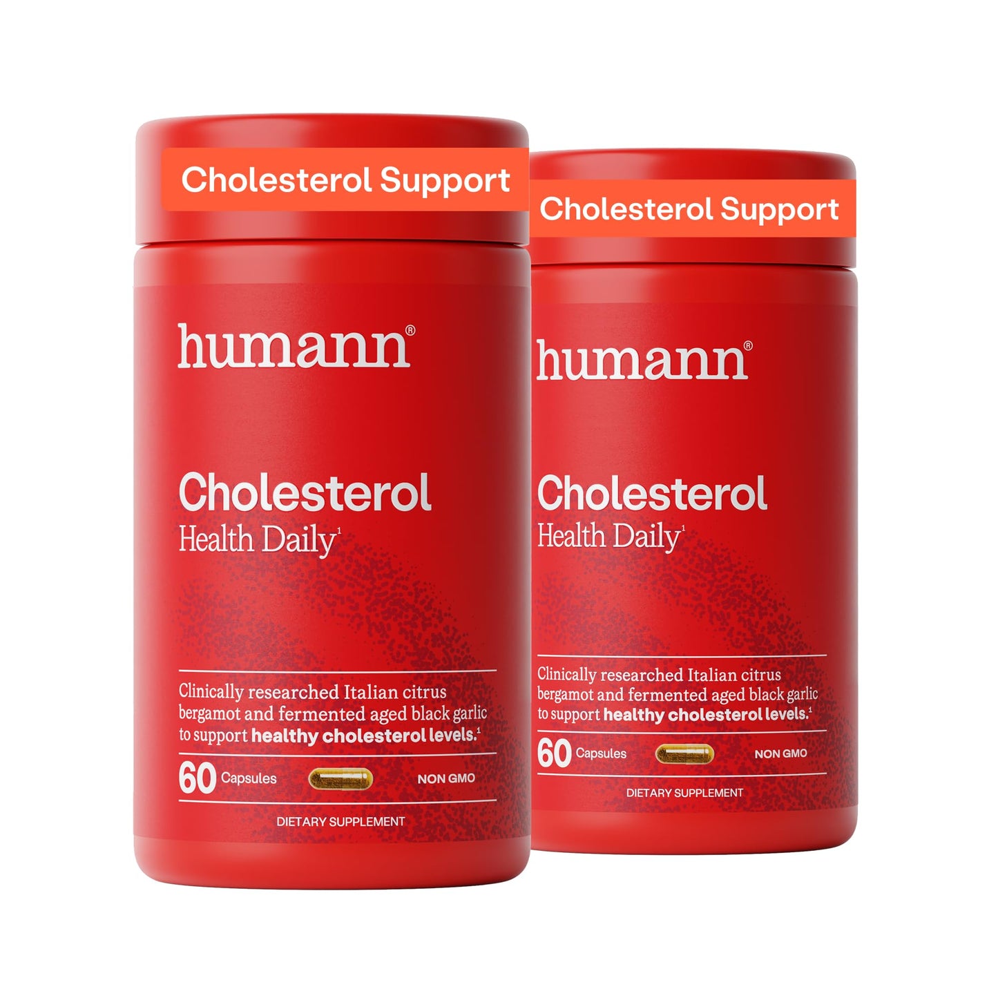 HumanN Cholesterol Health Daily Capsules, Lipid & Liver Support, 120 Capsules