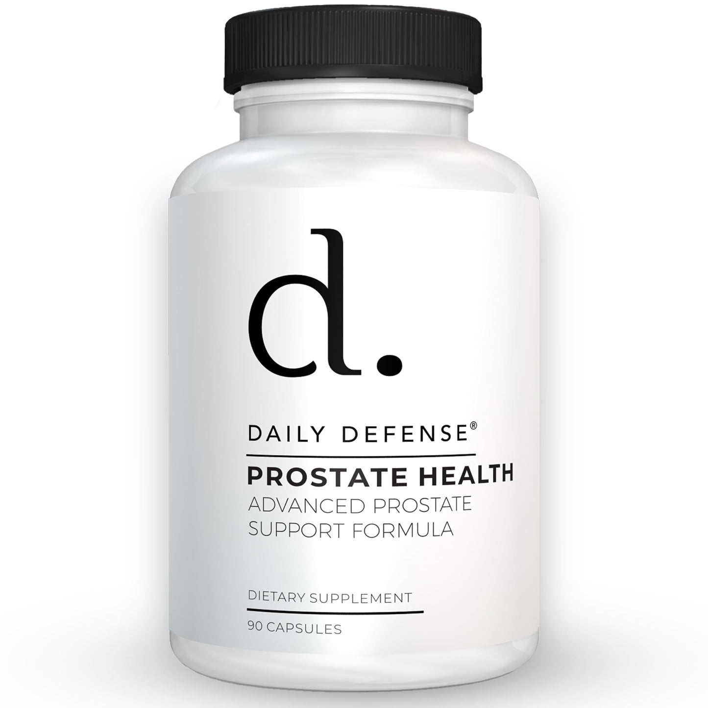 Daily Defense Prostate Defense Prostate Health Supplement for Men with Saw Palmetto Powder, Vitamin E, Zinc, Mushrooms, Pumpkin Seed - Urinary Prostate Support Capsules 90