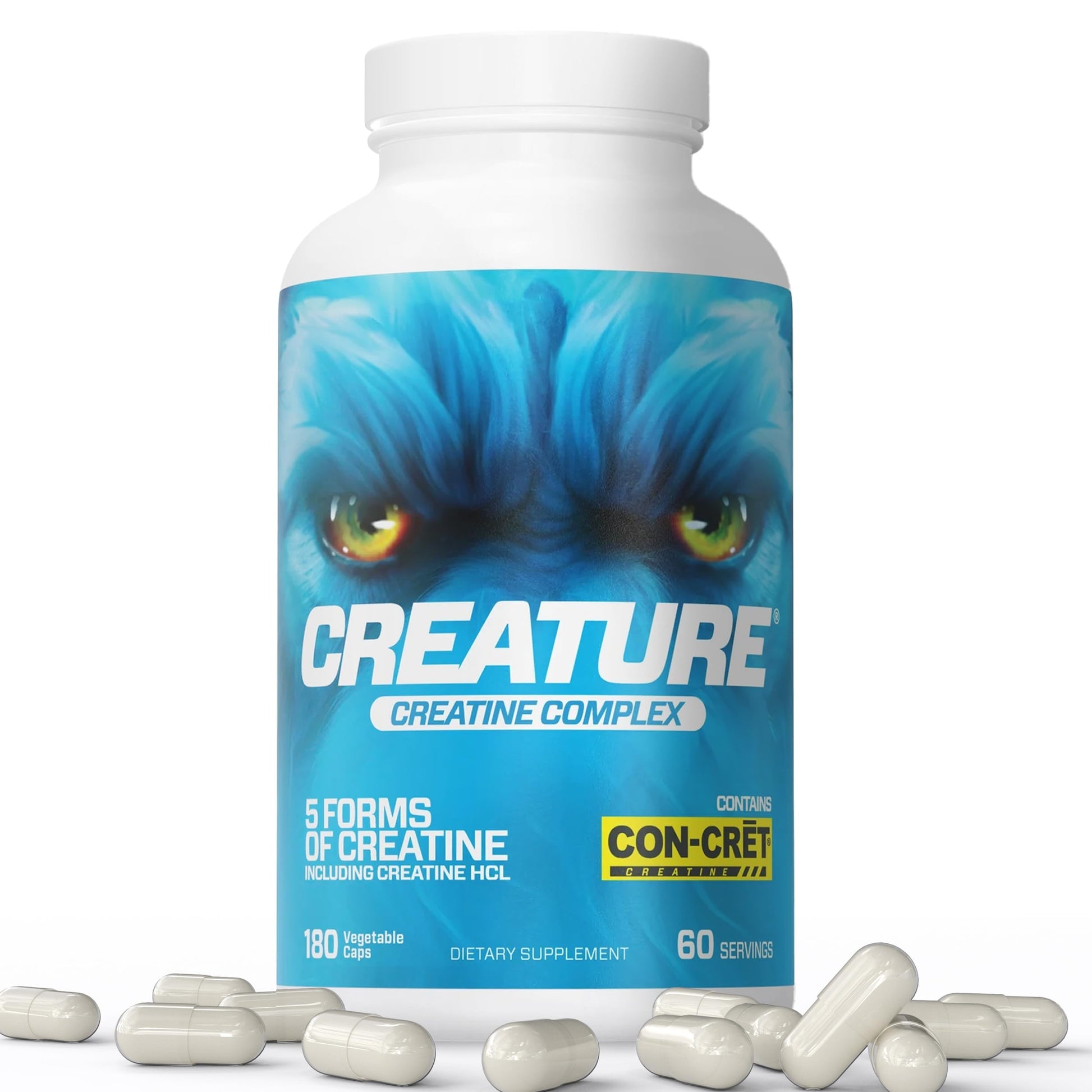 CREATURE Creatine Complex Capsules, 180 Capsules