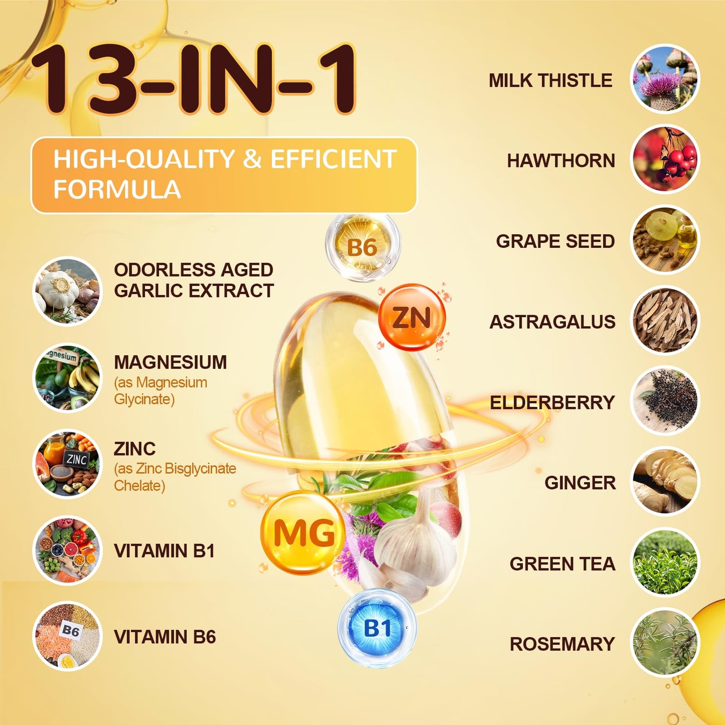 Totaria Liposomal Aged Garlic Extract 300 Softgels