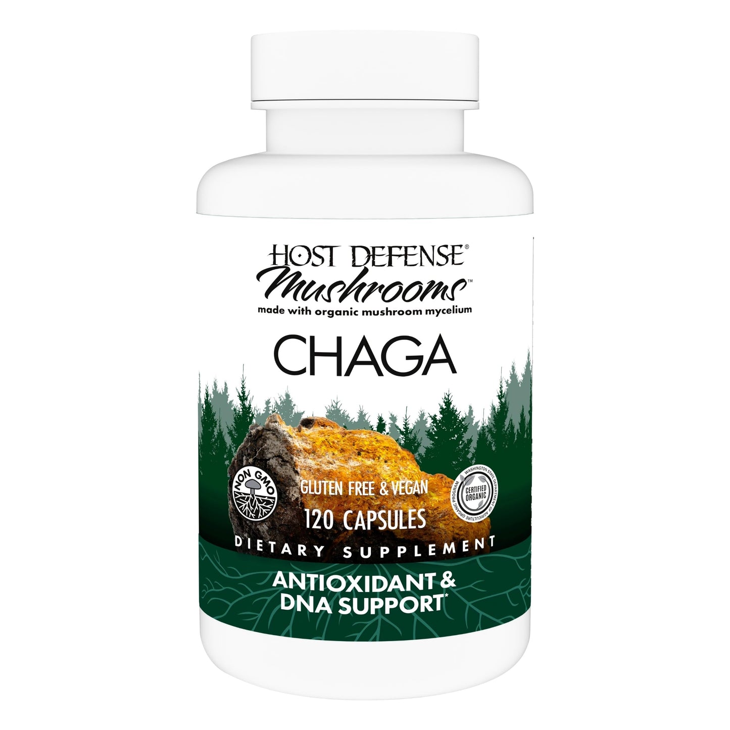 Host Defense Chaga 120 Capsules