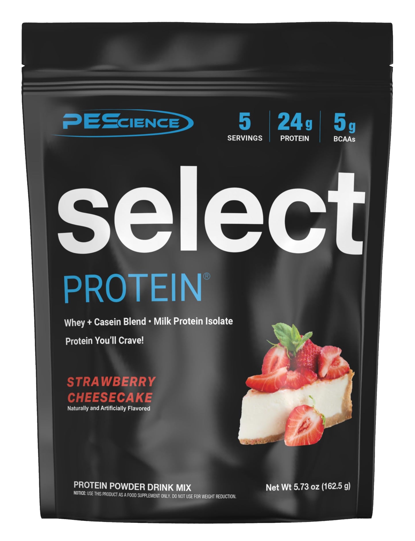 PEScience Select Protein Powder Strawberry Cheesecake 5 Servings