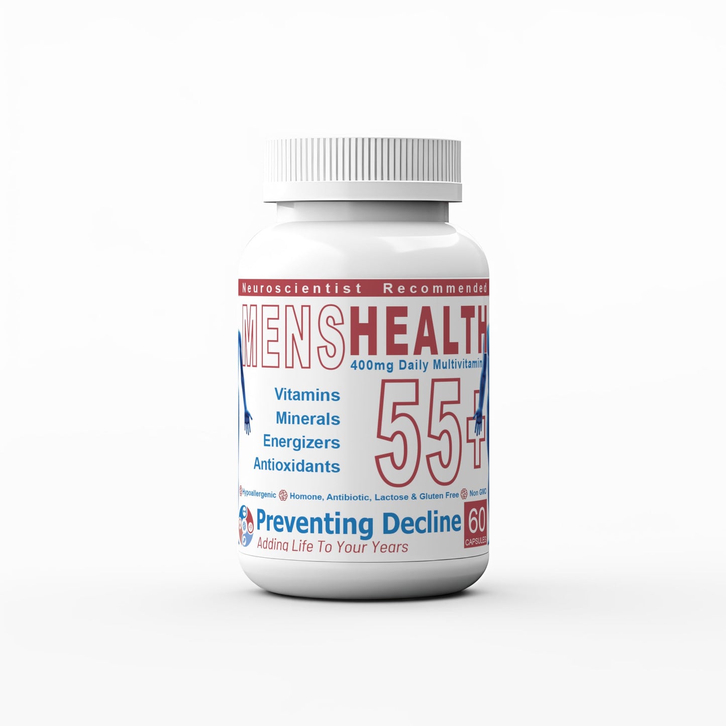 Generic MensHealth 400mg Daily Multivitamin Capsule, 30 Capsules