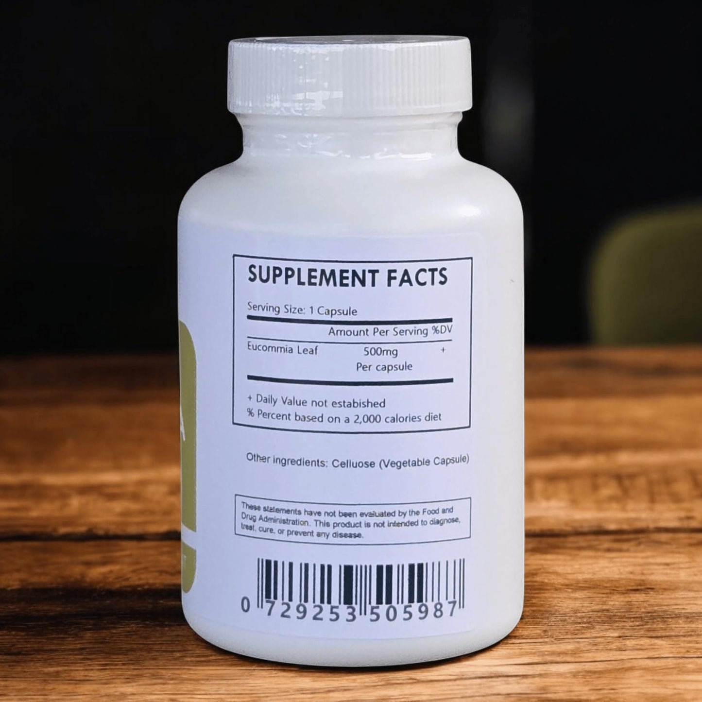 Generic Eucommia Leaf Powder Capsules 240 Capsules