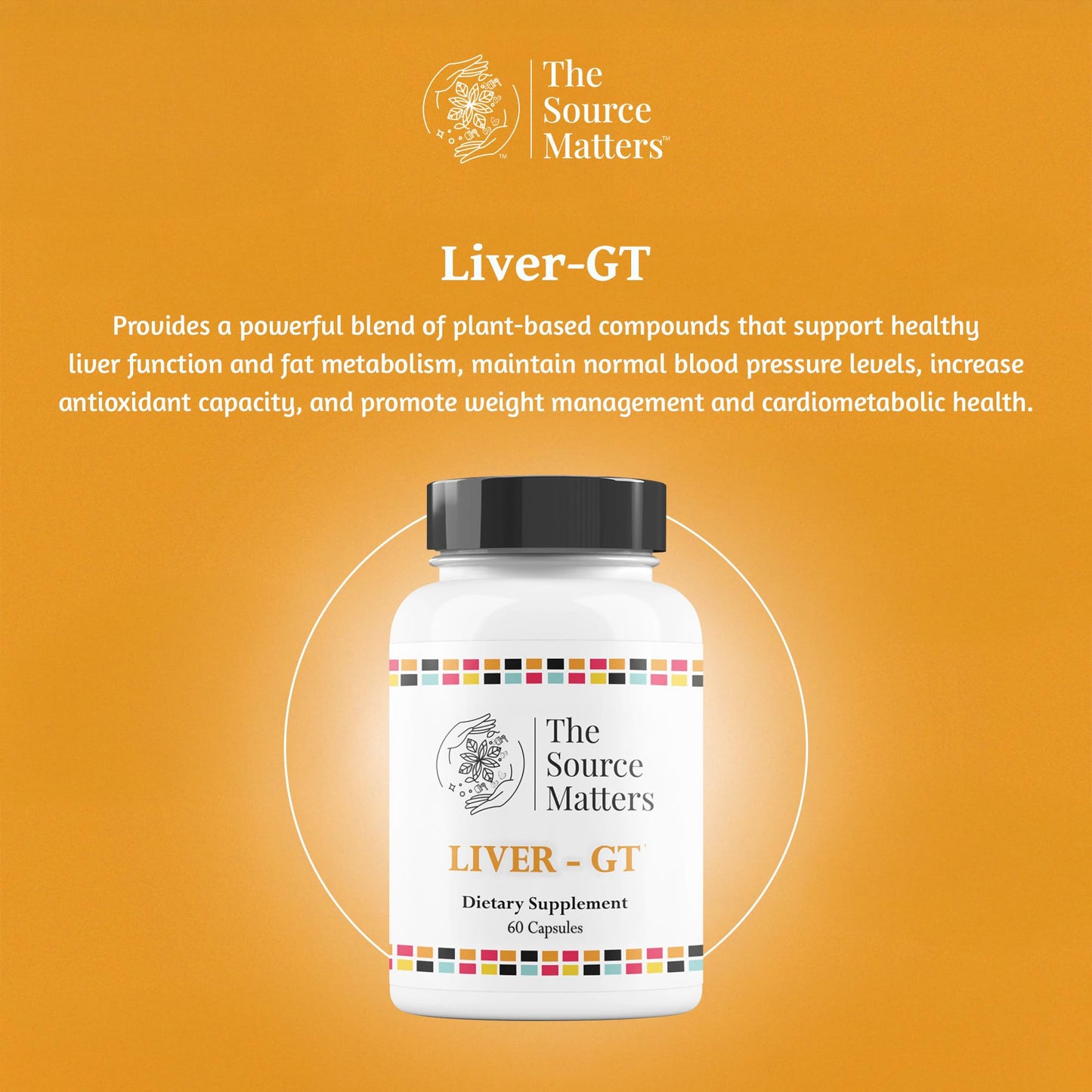 THE SOURCE MATTERS Liver-GT Dietary Supplement Capsule 60 Count