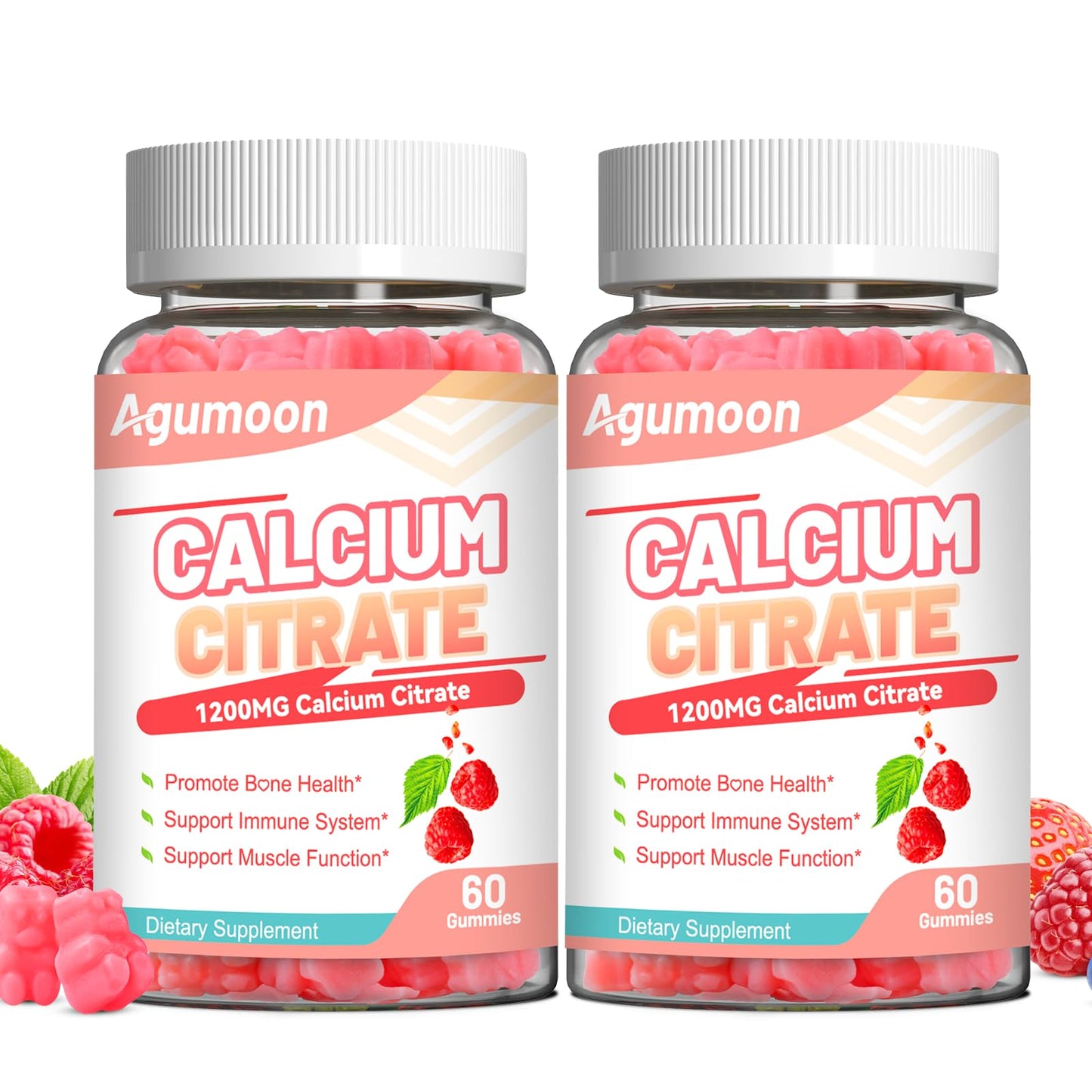 Agumoon Calcium Citrate Gummies 120