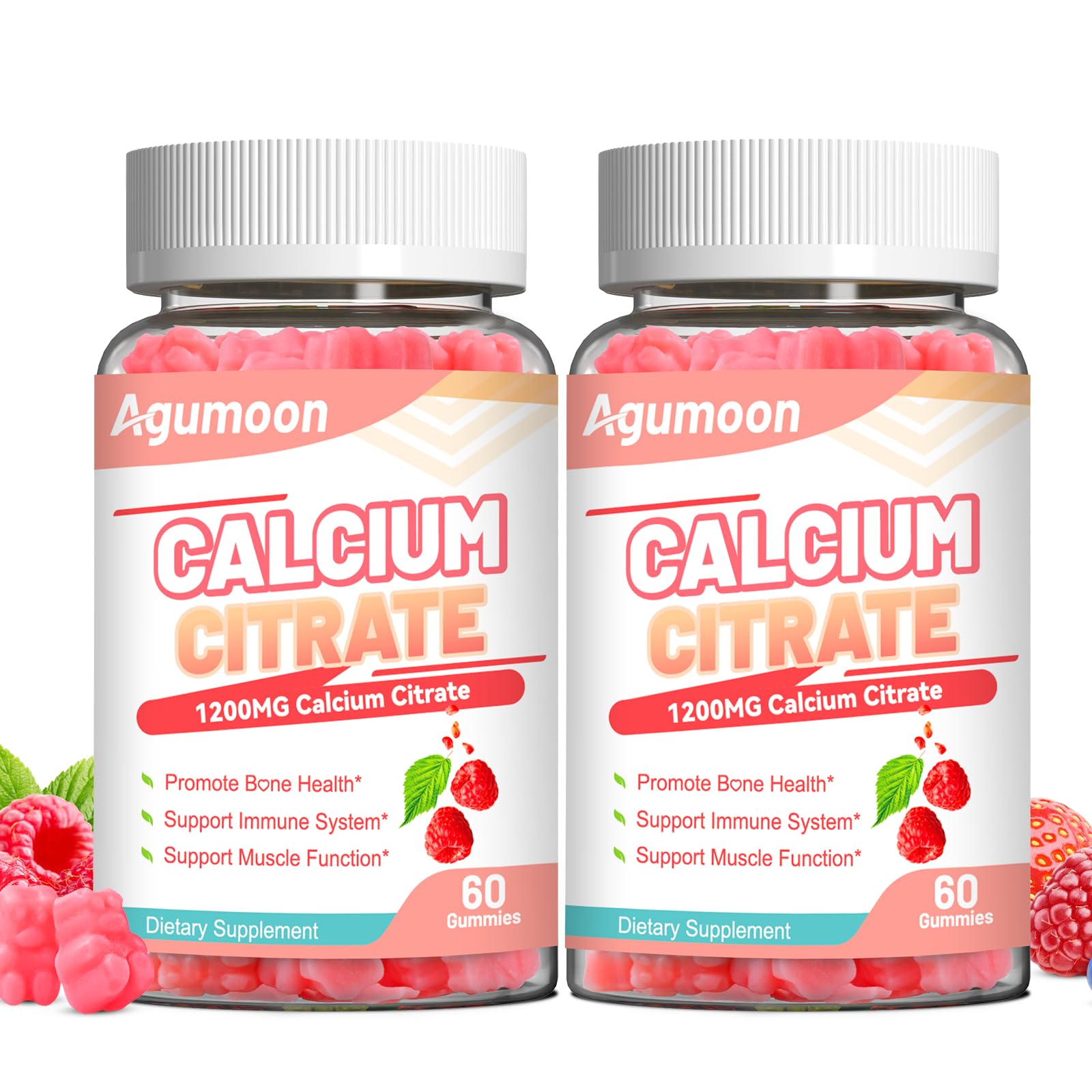 Agumoon Calcium Citrate Gummies 120