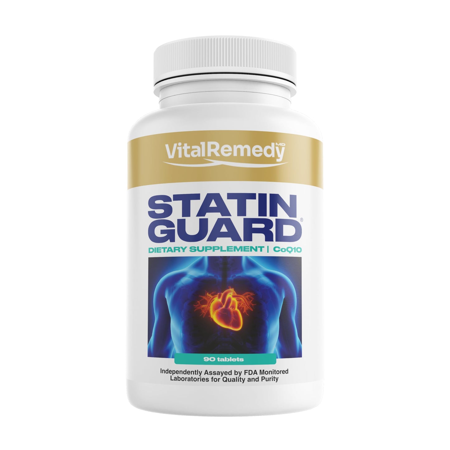 VitalRemedyMD CoQ10 Plus More Tablets, 90 Count
