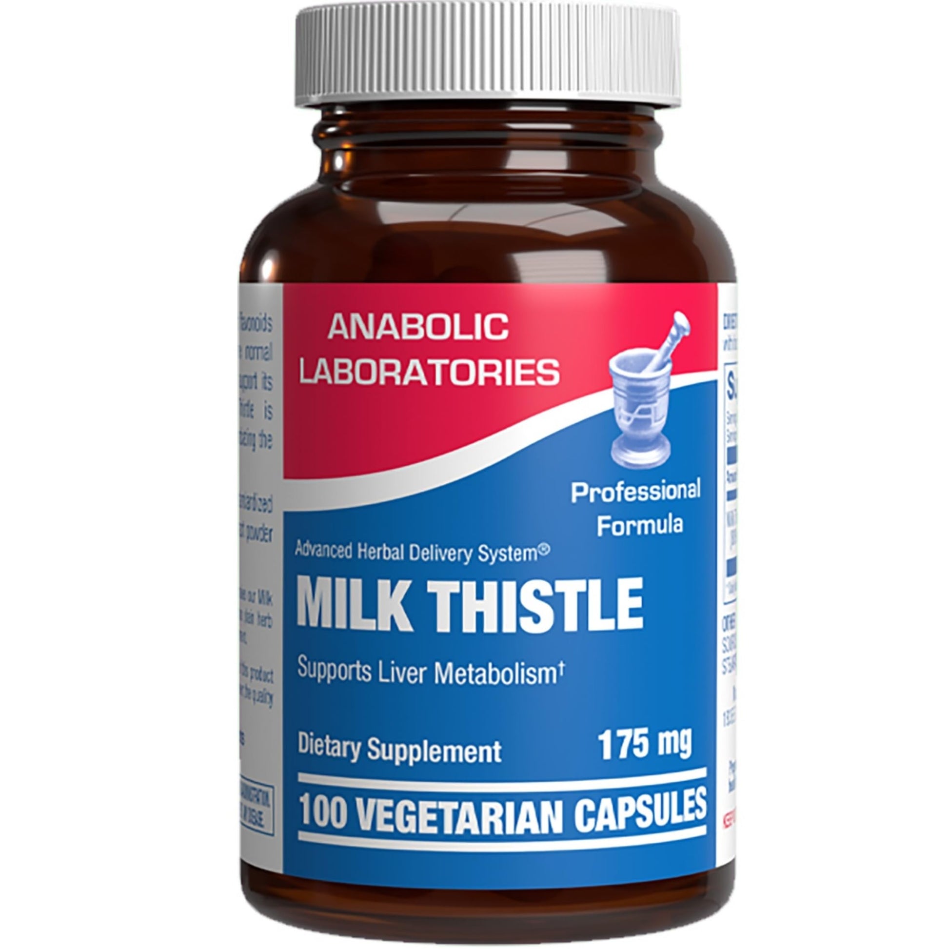 Anabolic Laboratories Silymarin Milk Thistle Extract Capsules, 100 Count