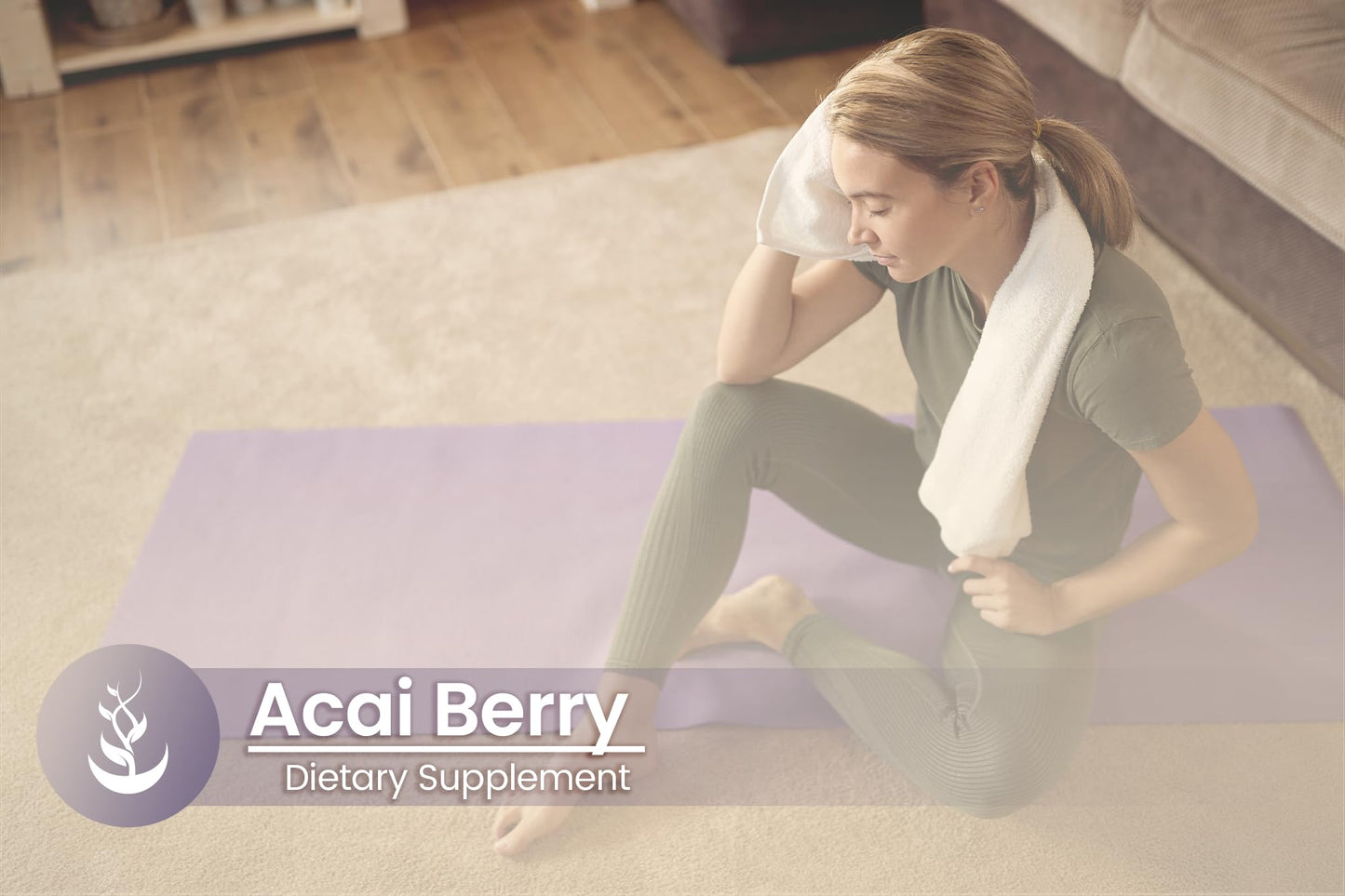 Pure Original Ingredients Acai Berry Extract 100 Capsules