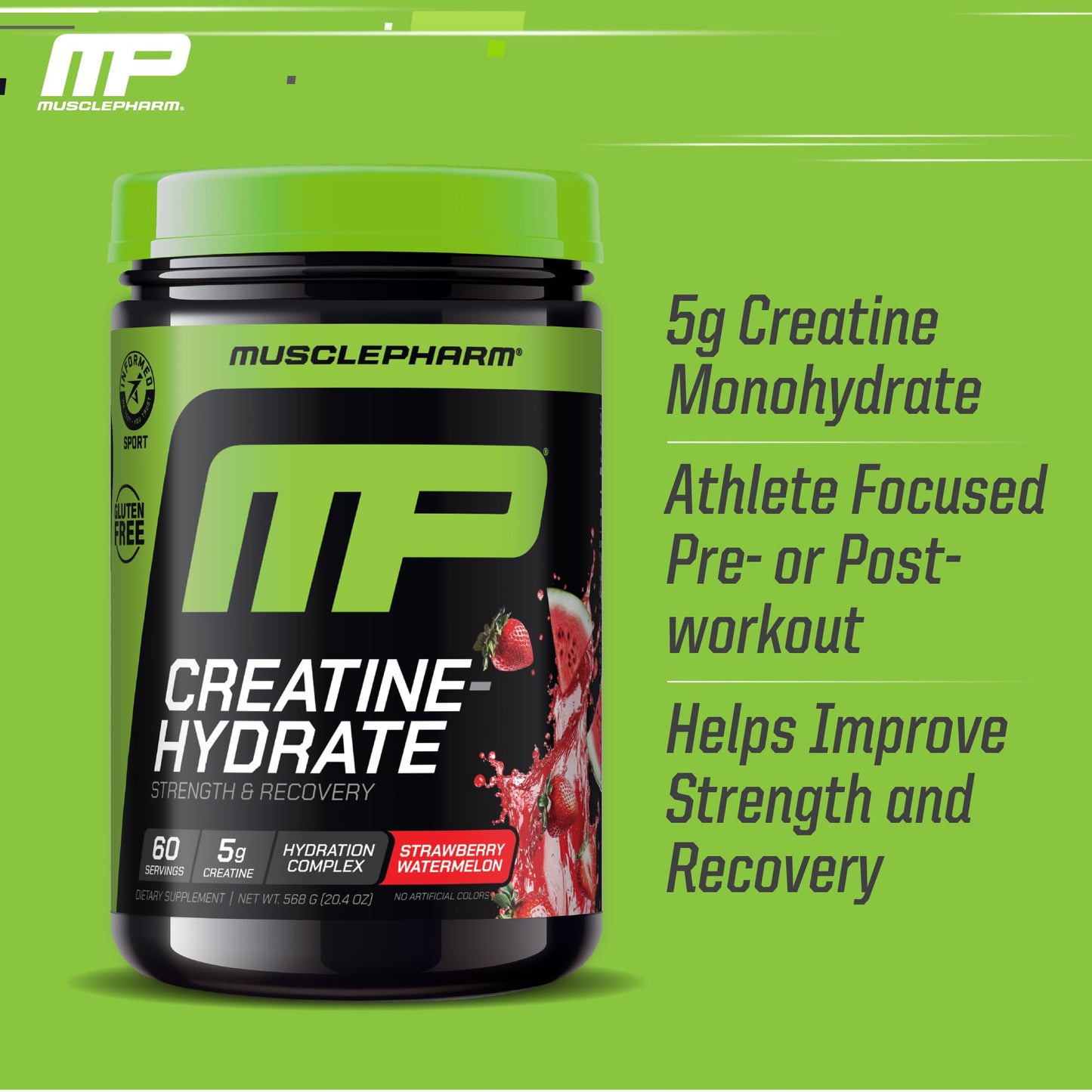 Muscle Pharm Creatine Monohydrate Powder 15.2 Ounce