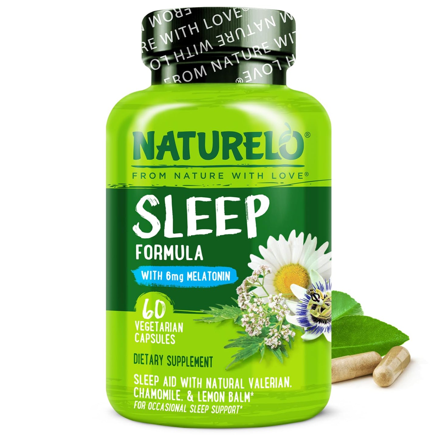 NATURELO Sleep Aid Capsule 60 Count
